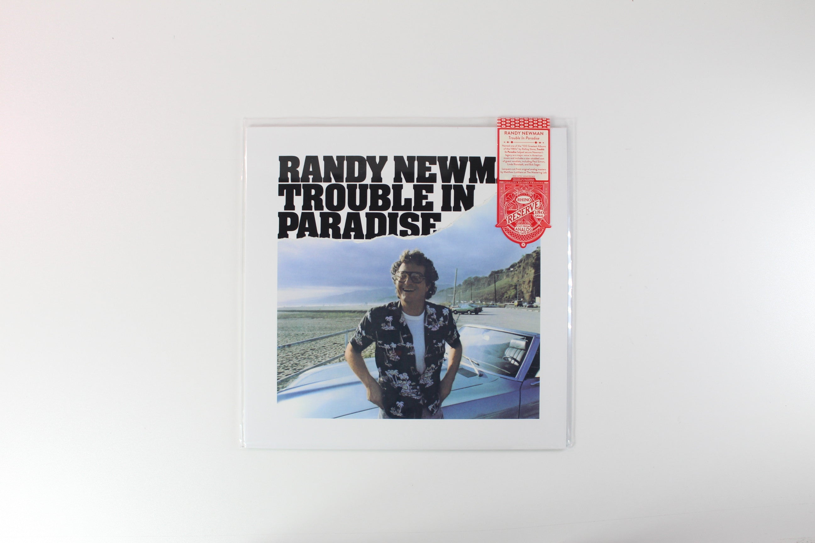 Randy Newman - Trouble In Paradise on Rhino Records 180 Gram Reissue