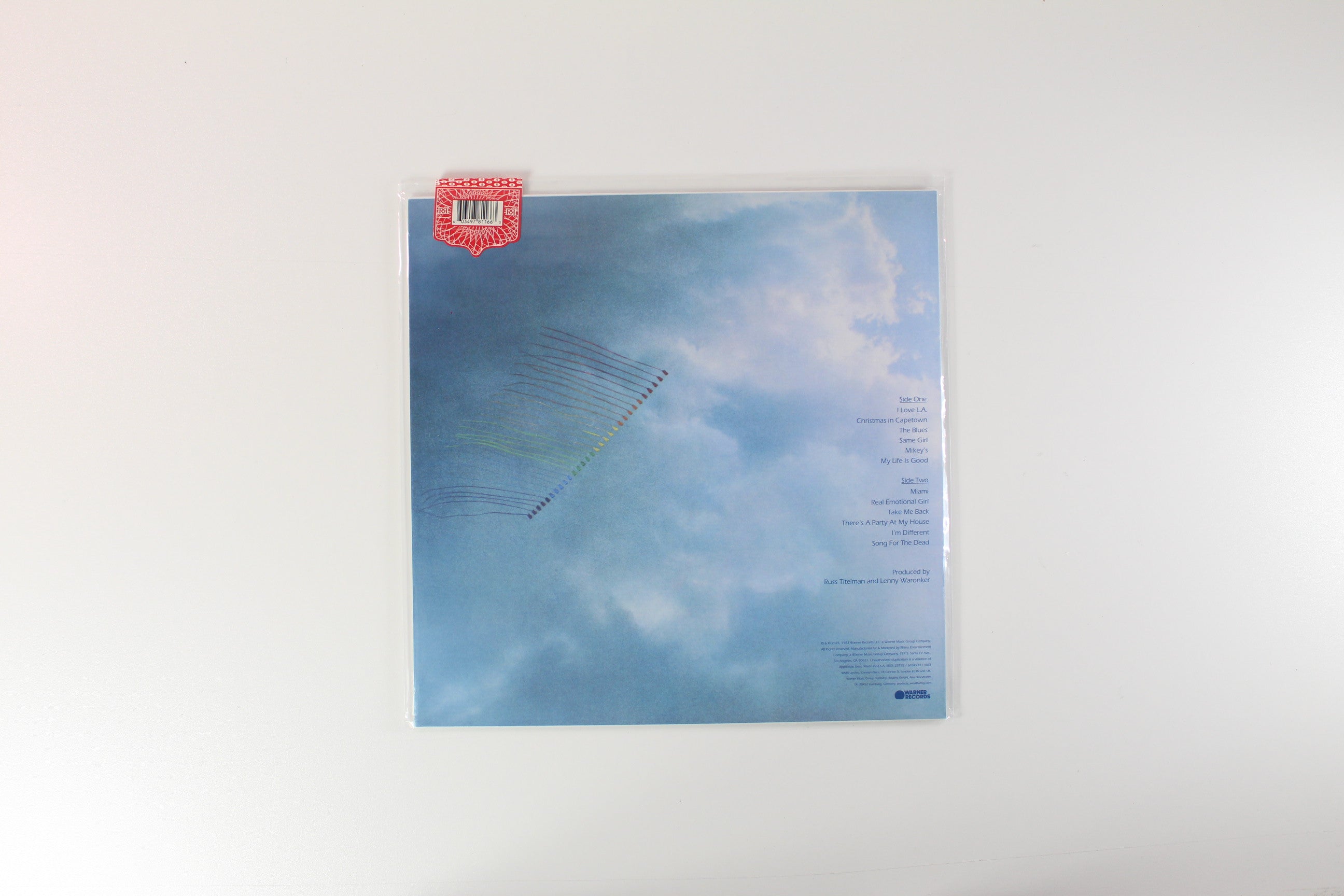 Randy Newman - Trouble In Paradise on Rhino Records 180 Gram Reissue