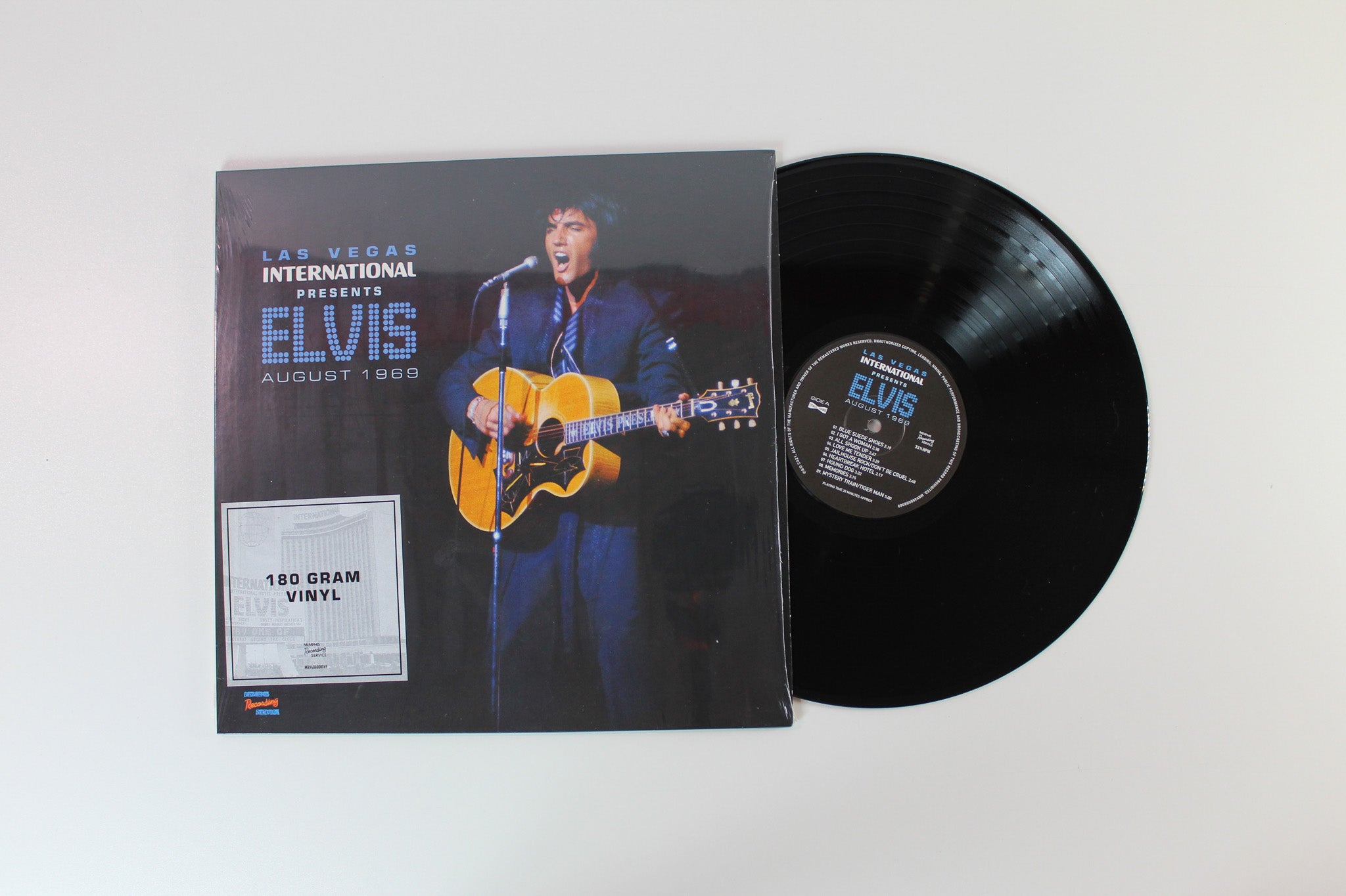 Elvis Presley - Las Vegas International Presents Elvis (August 1969) on Memphis Recording Ltd 180 Gram