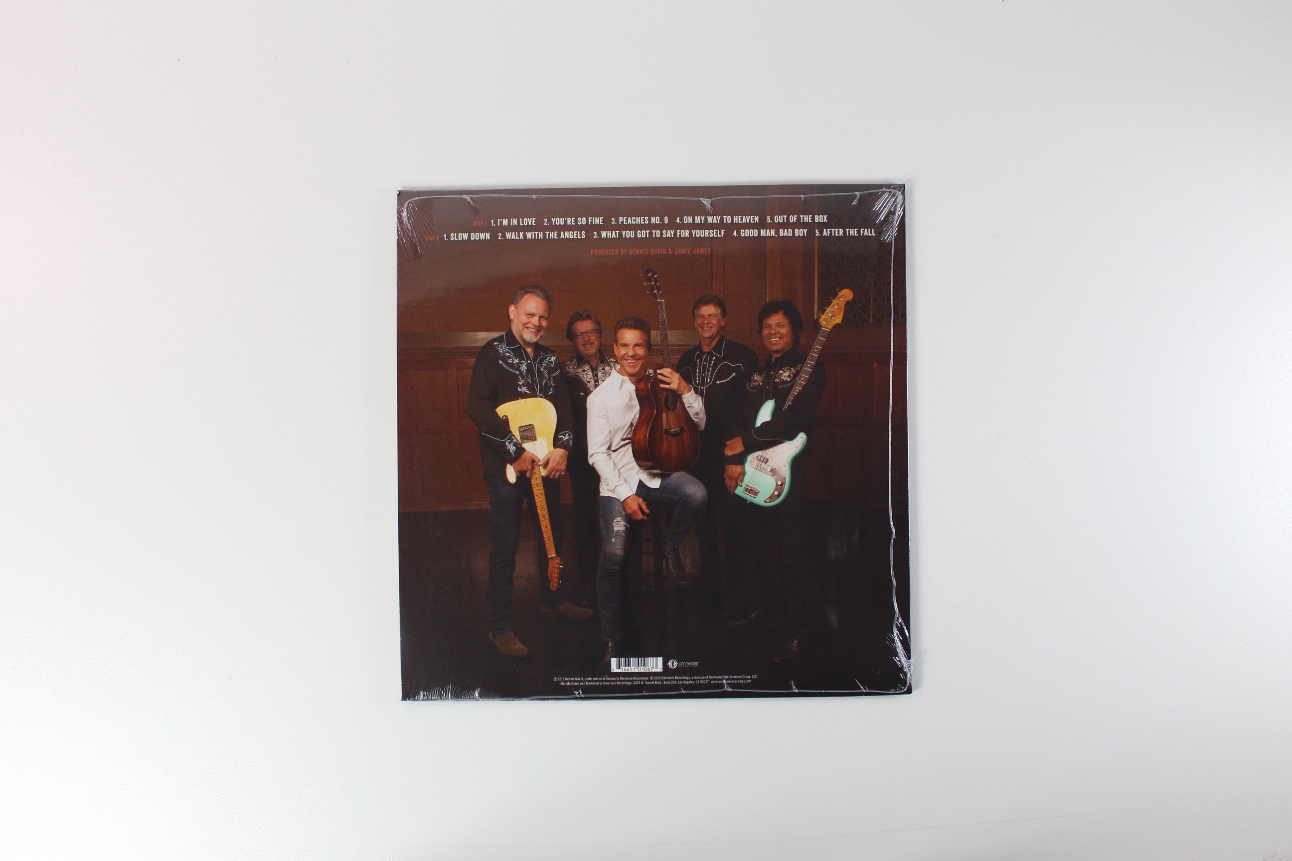 Dennis Quaid & The Sharks - Out Of The Box on Omnivore RSD 2019 Sealed