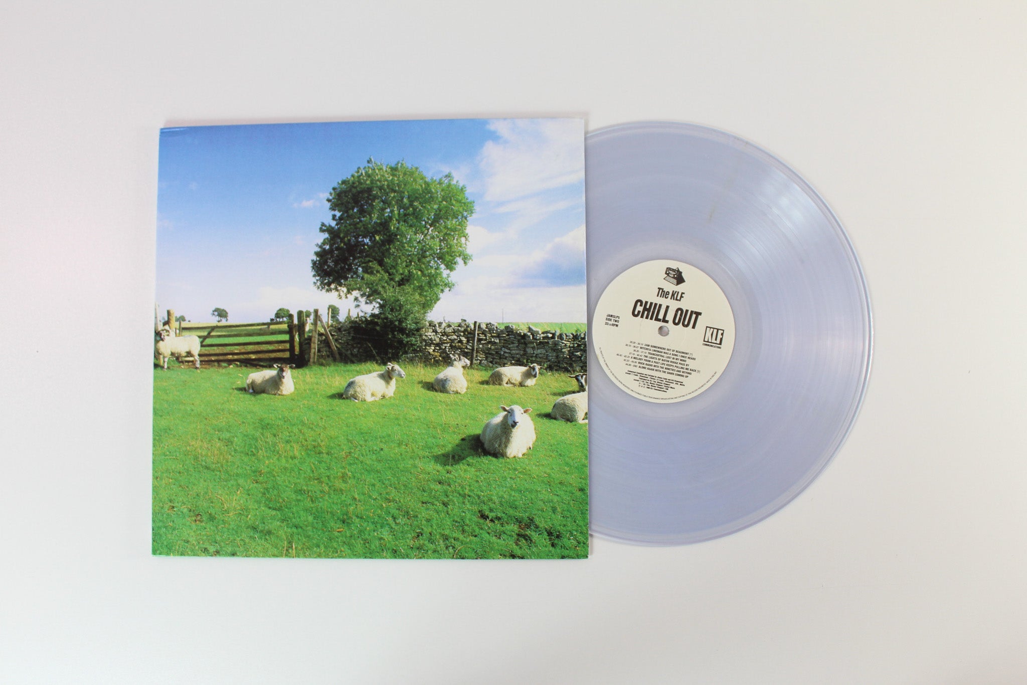 The KLF - Chill Out Clear Viny Unofficial Pressing