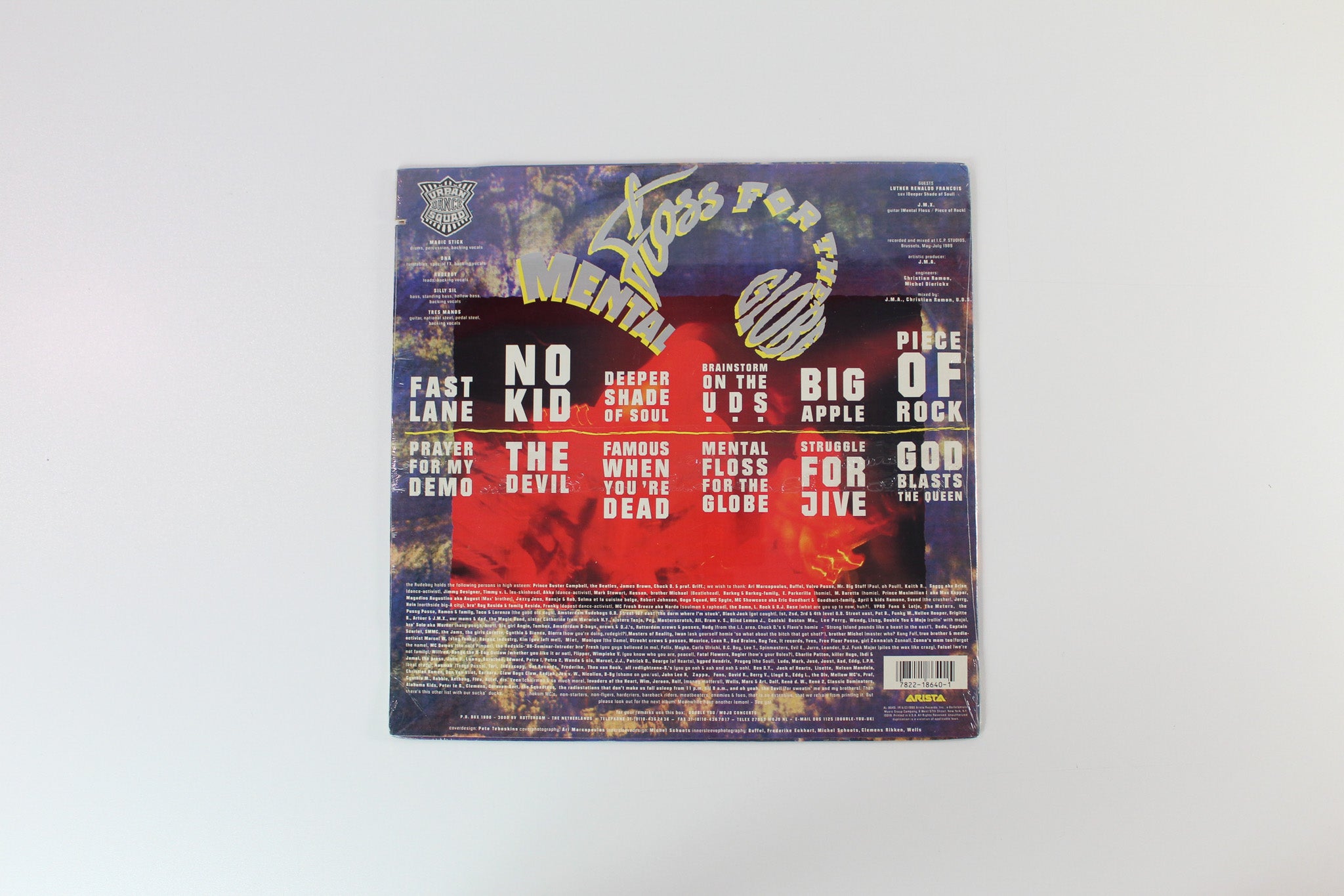 Urban Dance Squad - Mental Floss For The Globe on Arista Sealed