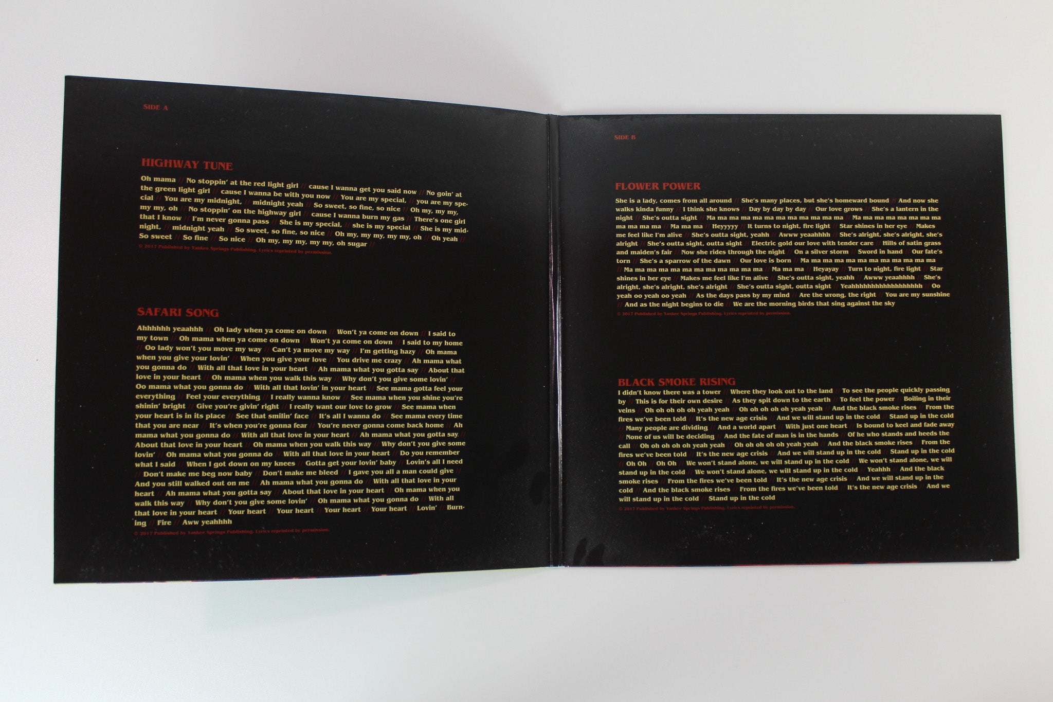 Greta Van Fleet - Black Smoke Rising on Republic Lava