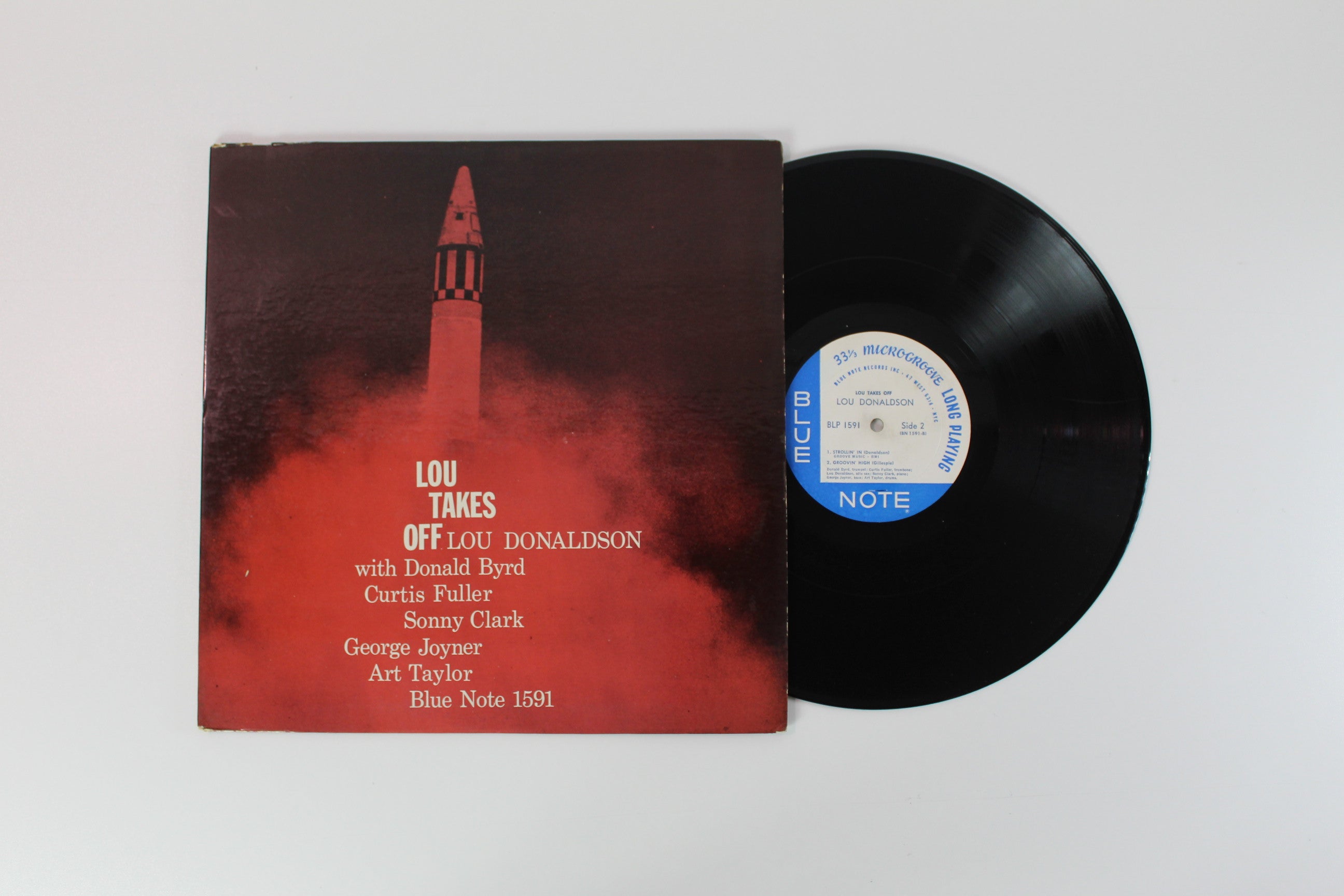 Lou Donaldson - Lou Takes Off on Blue Note - Mono - W 63rd - DG Side 1 Only