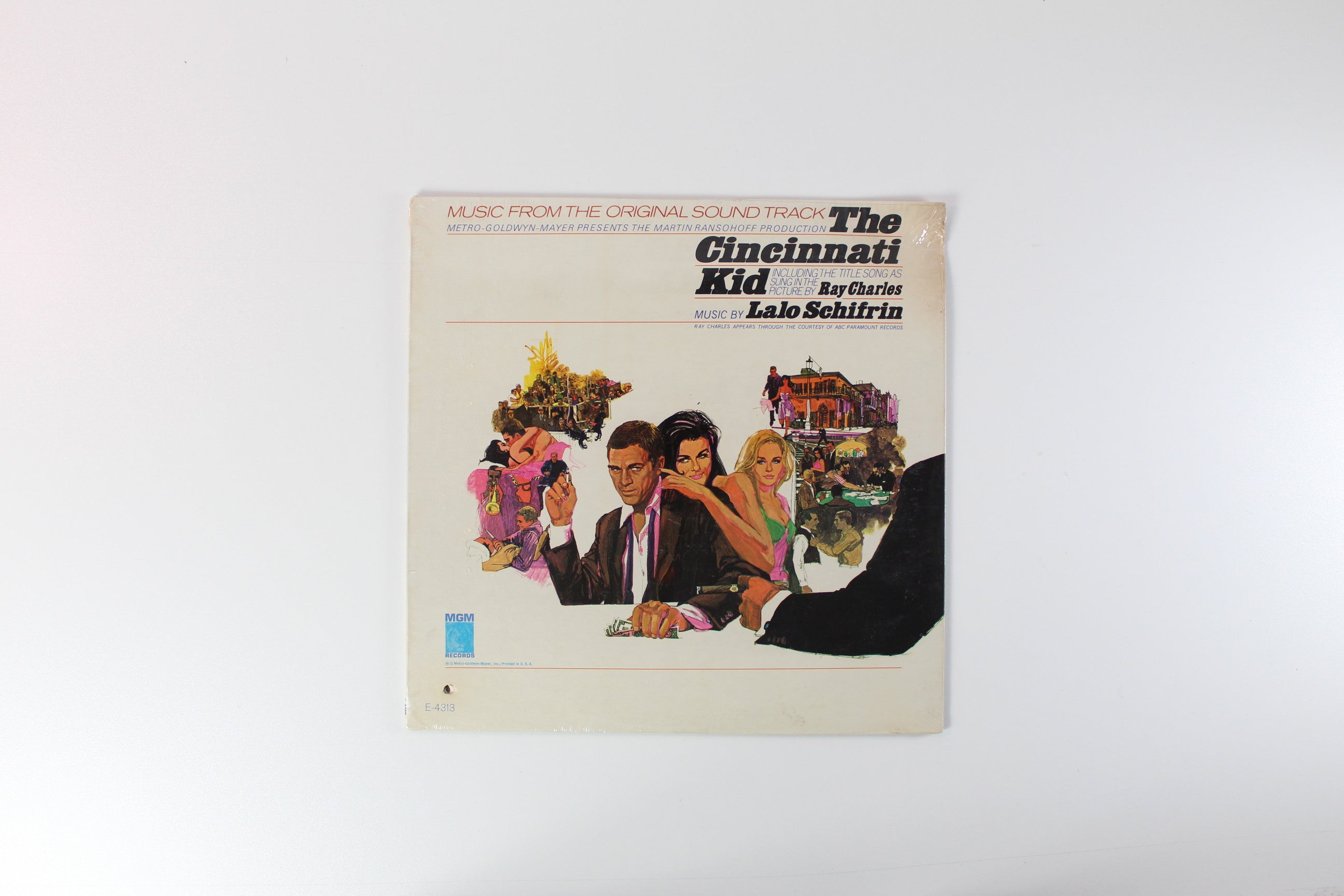 Lalo Schifrin - The Cincinnati Kid on MGM Mono Sealed