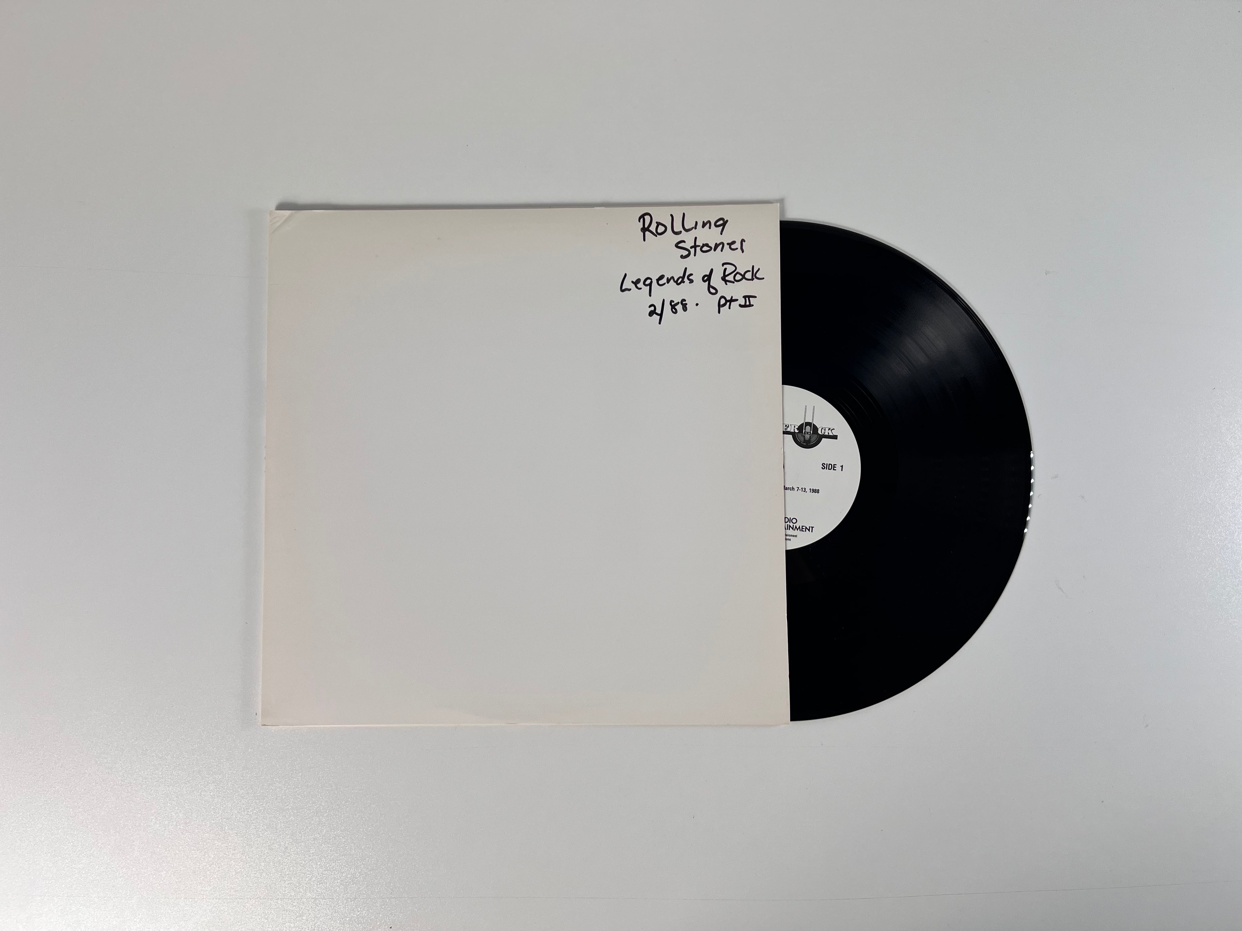The Rolling Stones - The Legends Of Rock 1988 Parts 1&2 + Cue Sheets