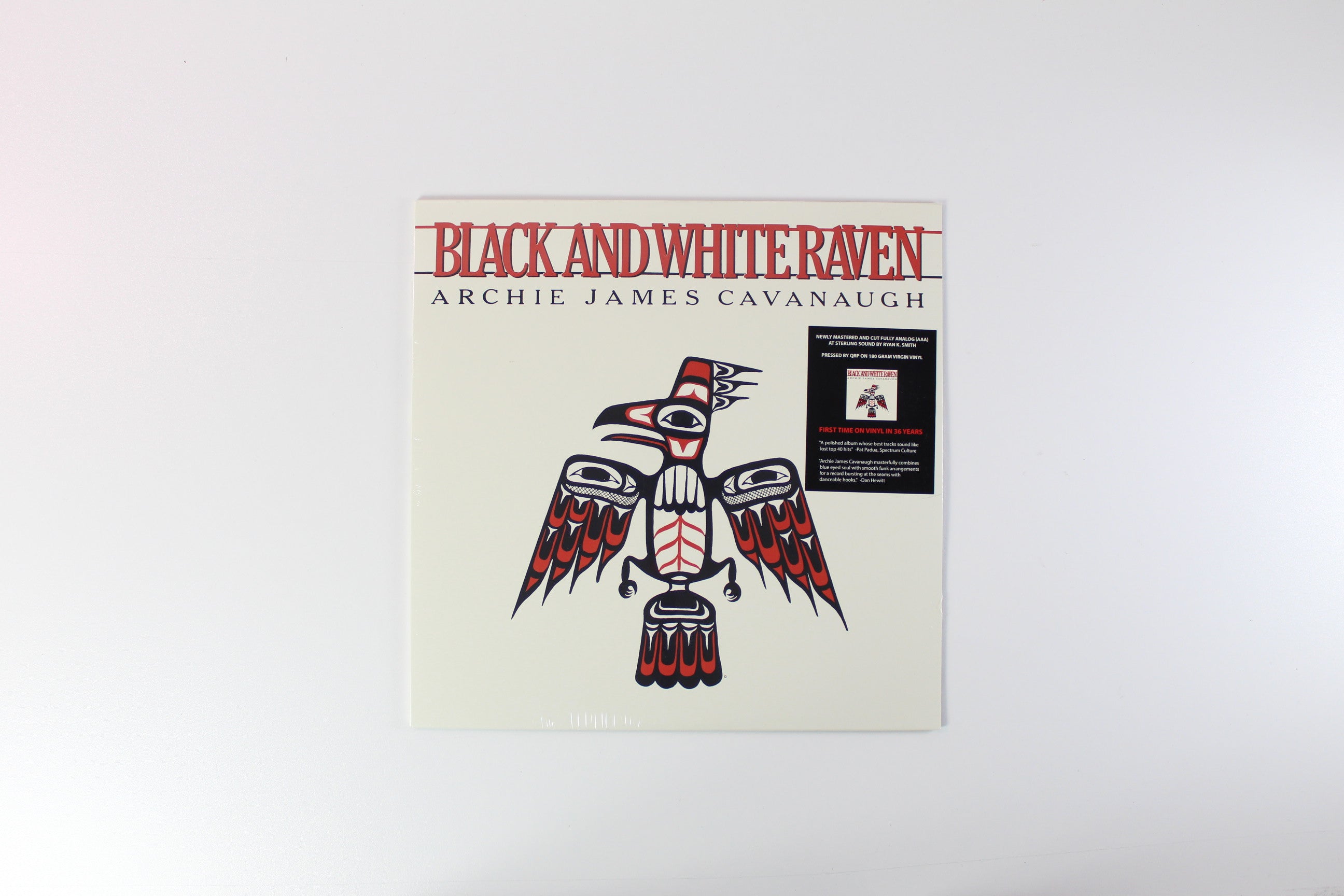 Archie James Cavanaugh - Black And White Raven on Starstruck Ltd Reissue Sealed