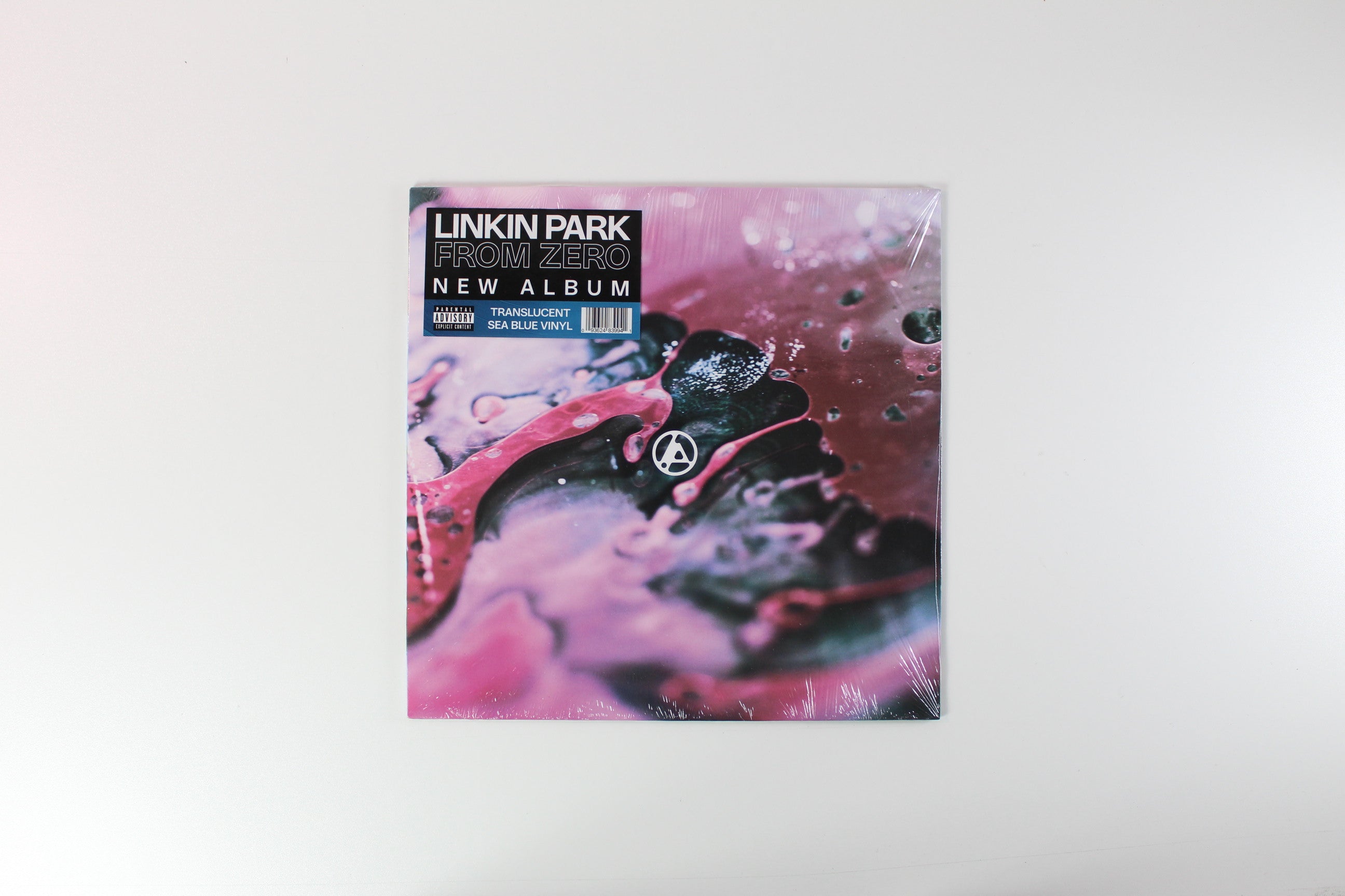 Linkin Park - From Zero on Warner Translucent Sea Blue Sealed