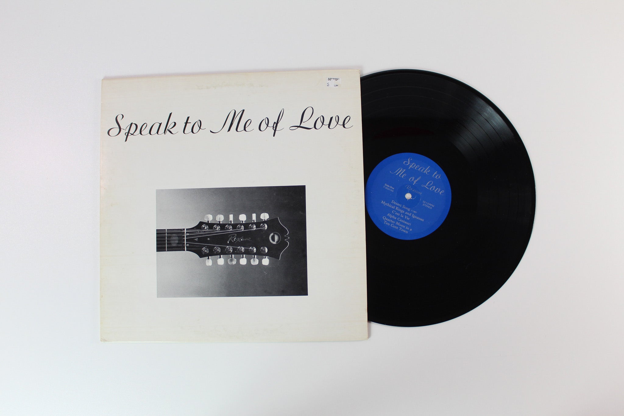 Roxane Tarter - Speak To Me Of Love Private Press