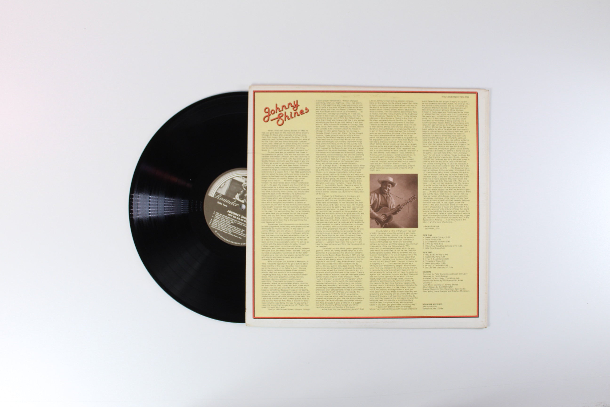 Johnny Shines - Hey Ba-Ba-Re-Bop! (Live, In Concert) on Rounder Records