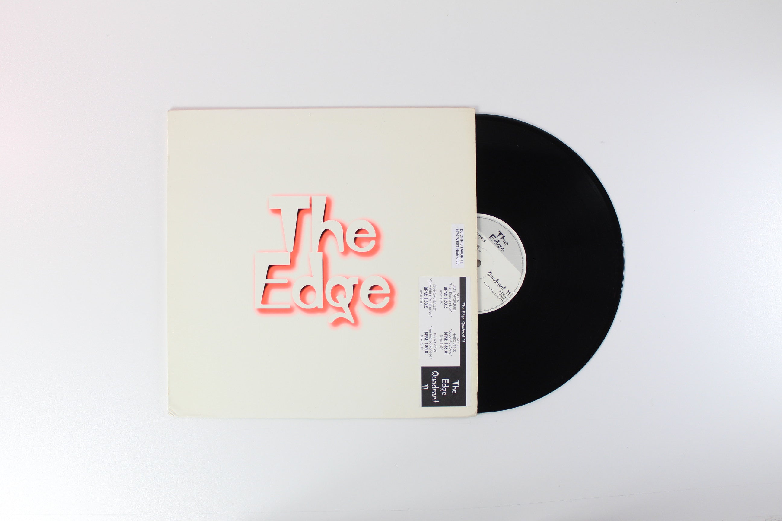 Various - The Edge Quadrant 11 12-Inch 45 RPM Promo Compilation on Hot Tracks