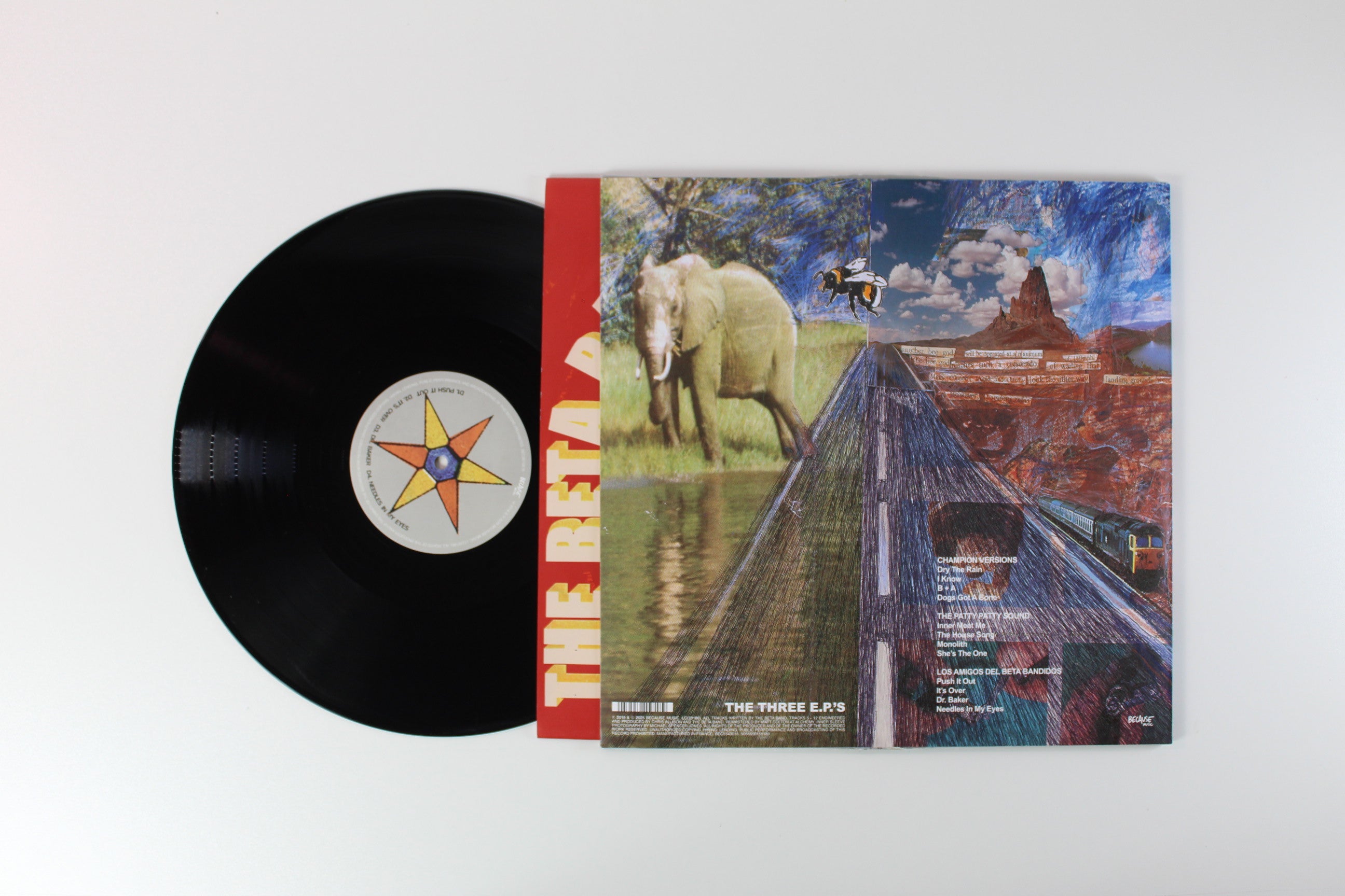 The Beta Band - The Three E.P.'s on Because Music 180 Gram Reissue