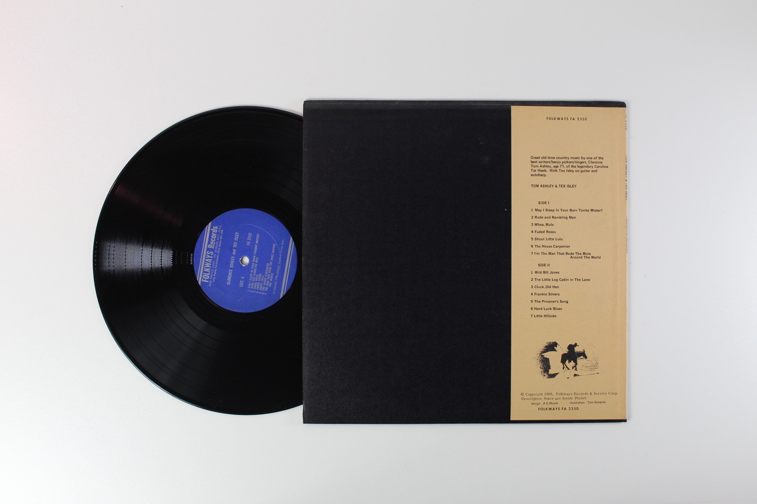 Clarence Ashley - Play And Sing American Folk Music on Folkways Records