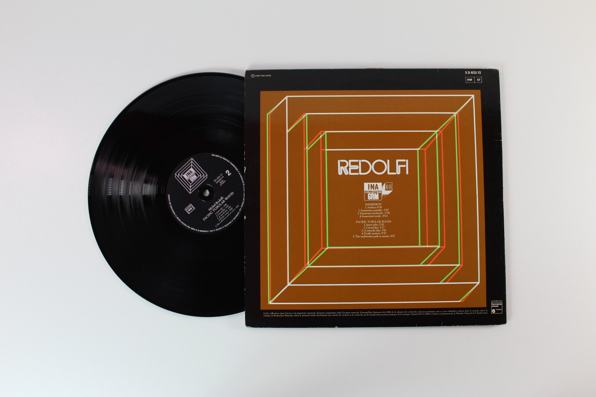 Michel Redolfi - Immersion / Pacific Tubular Waves on Ina-Grm