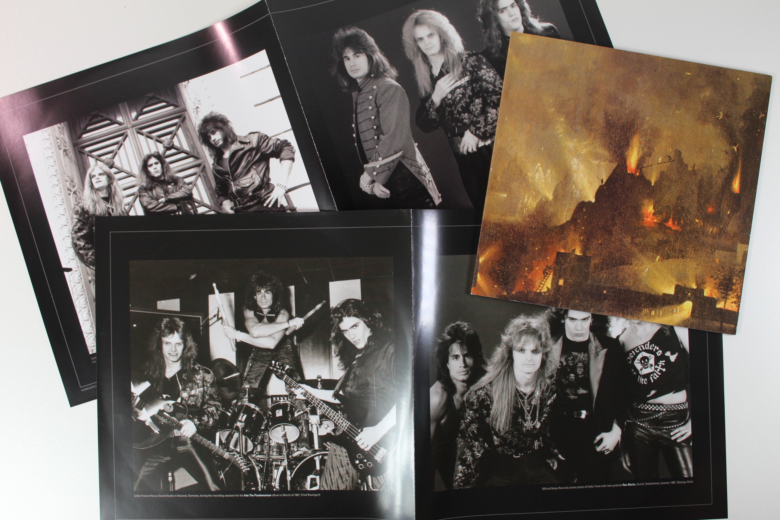 Celtic Frost - Into The Pandemonium on Noise Gold Vinyl Reissue