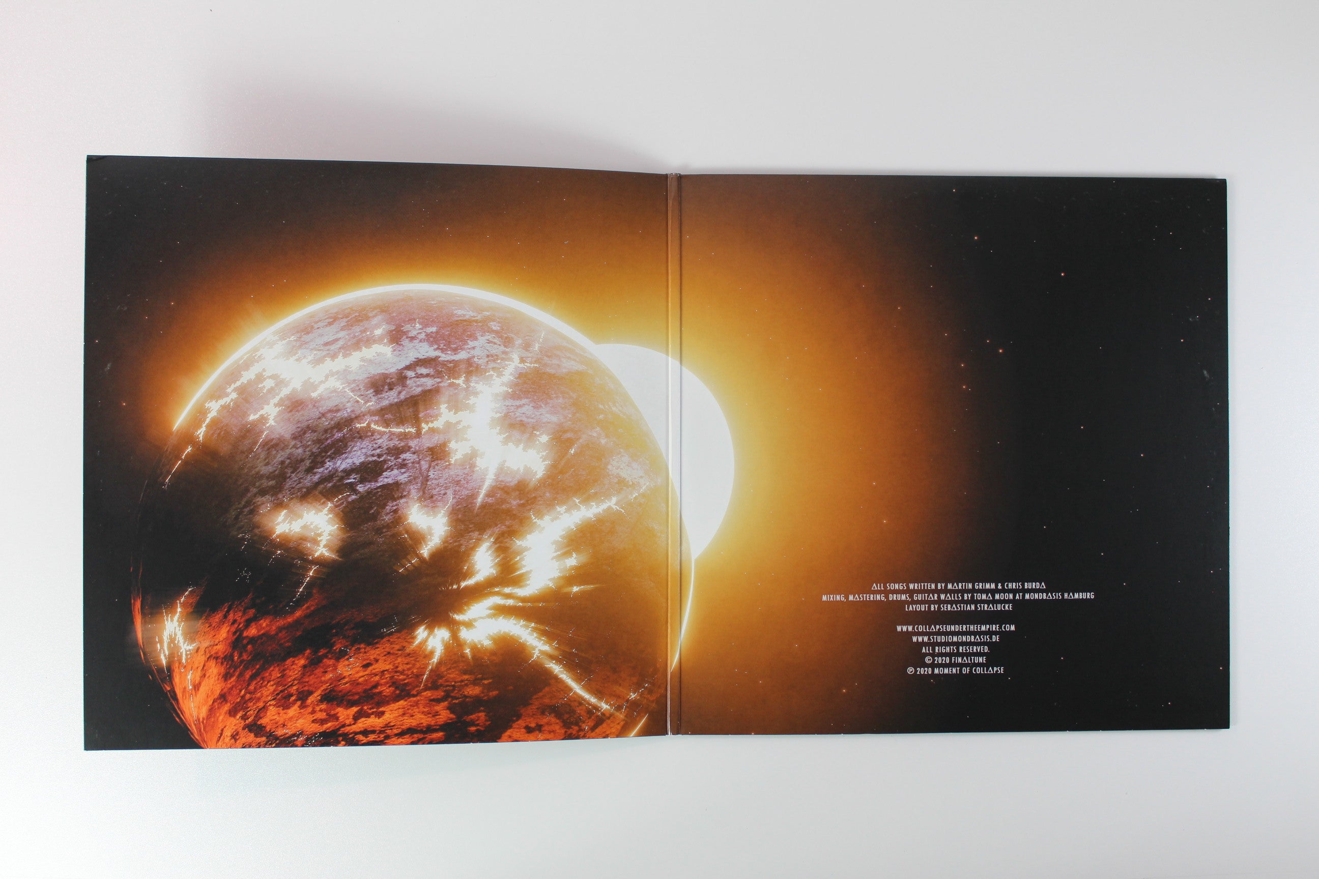 Collapse Under The Empire - Everything We Will Leave Beyond Us on Moment of Collapse Ice Vinyl