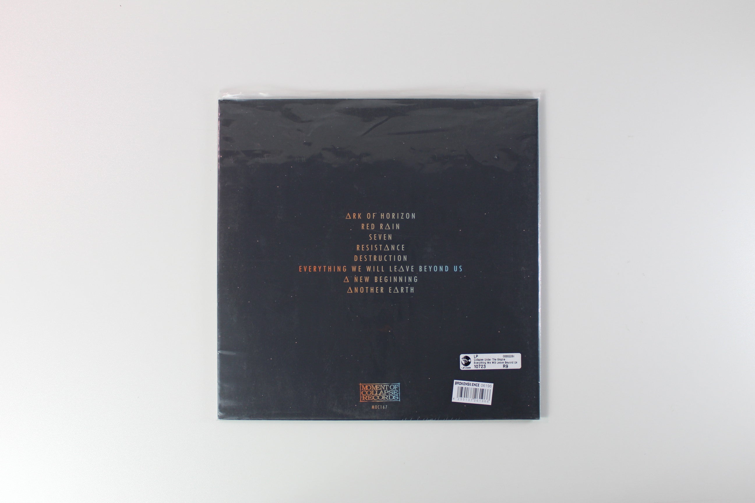 Collapse Under The Empire - Everything We Will Leave Beyond Us on Moment of Collapse Ice Vinyl