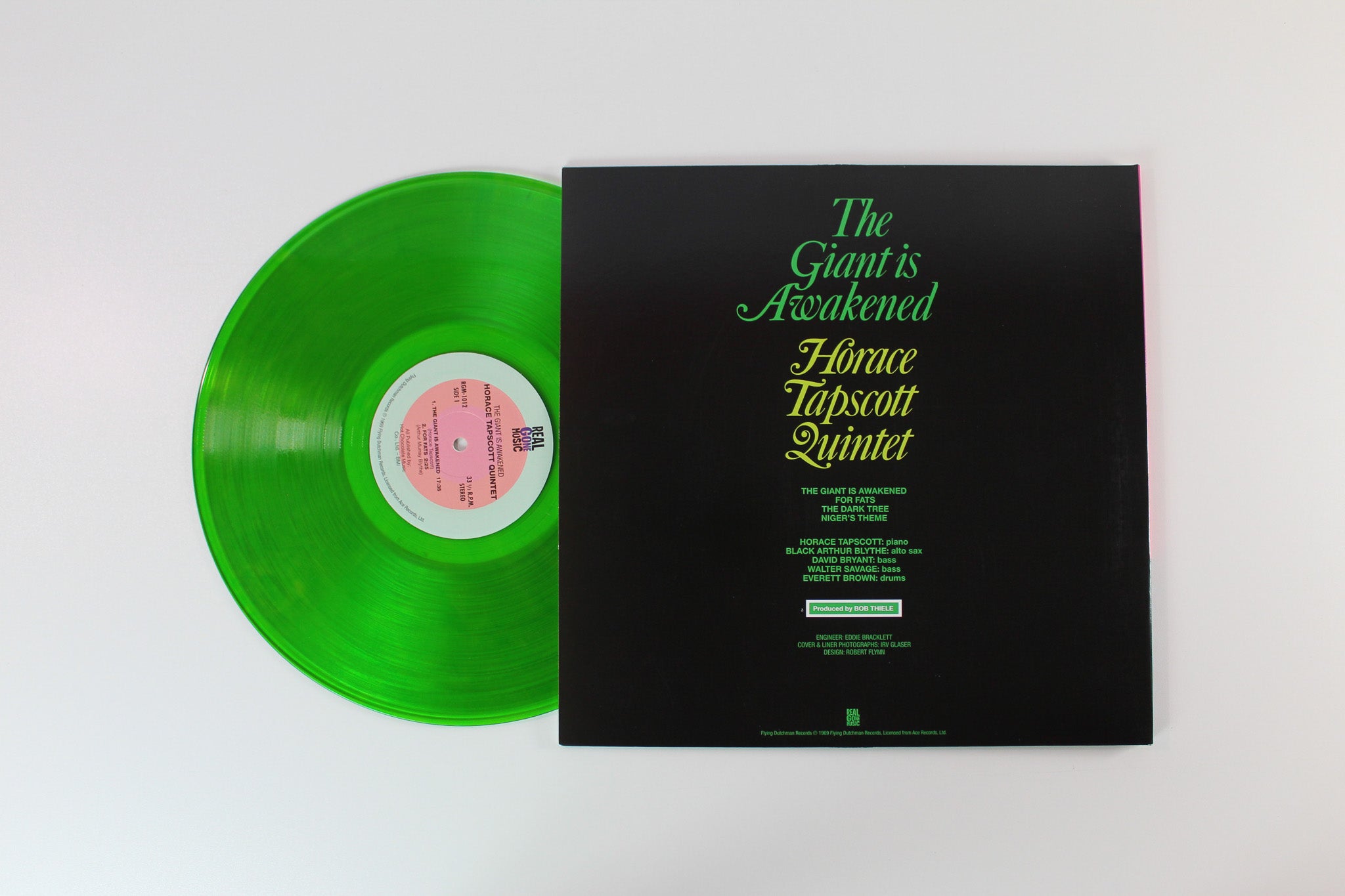 Horace Tapscott Quintet - The Giant Is Awakened on Real Gone Music Ltd Green Neon Vinyl