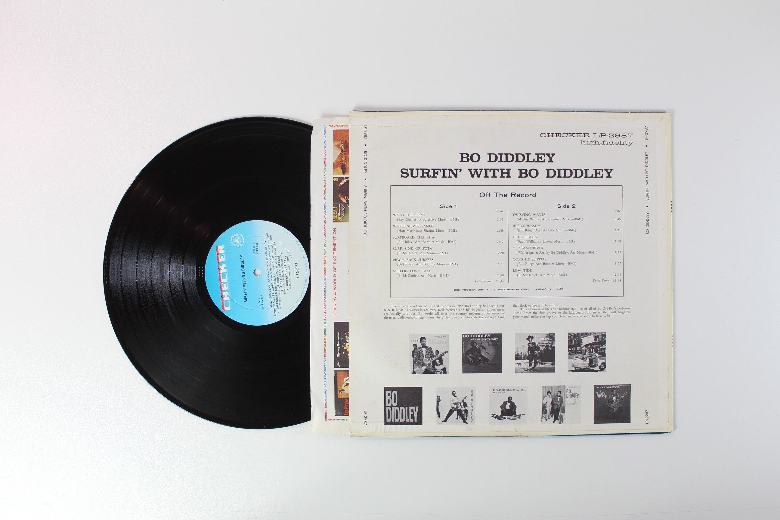 Bo Diddley - Surfin' With Bo Diddley on Checker Stereo Reissue