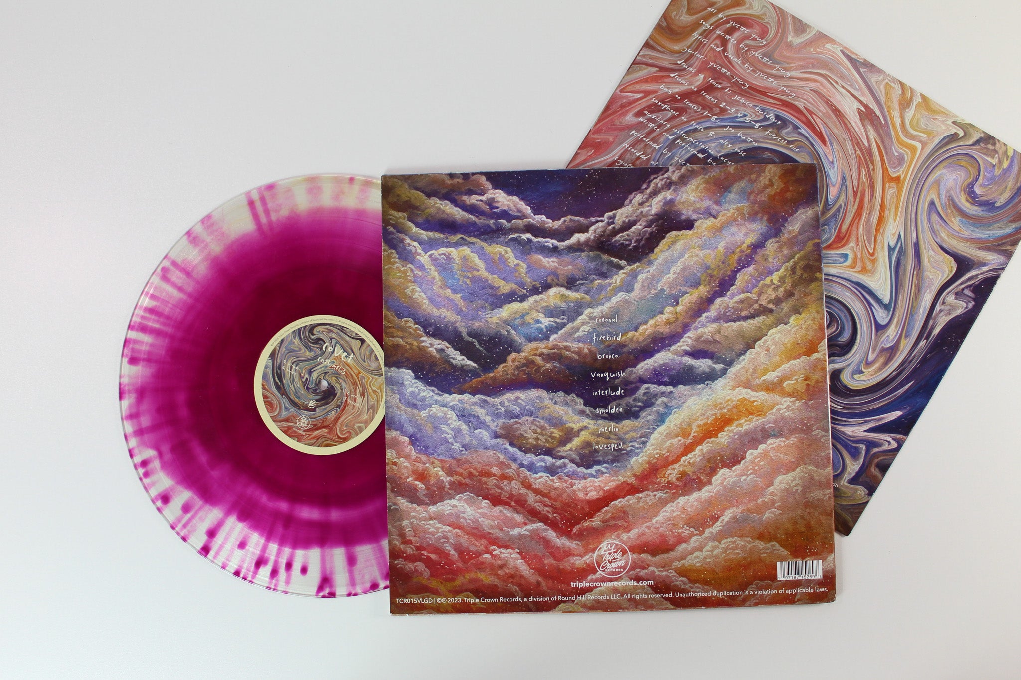 Covet - Catharsis on Triple Crown Cloudy Magenta Vinyl