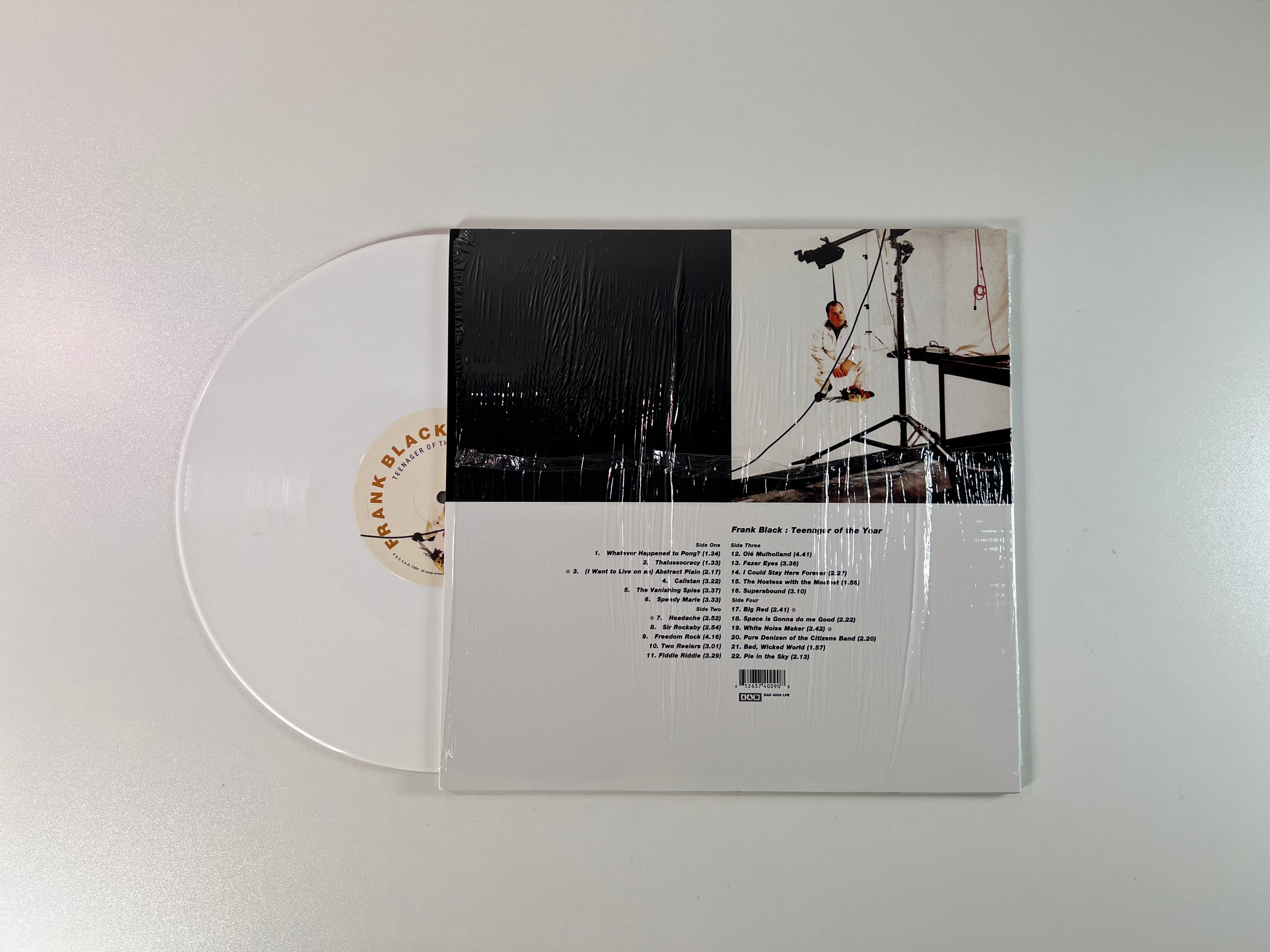 Frank Black - Teenager Of The Year on 4AD RSD 2019 Ltd White Vinyl Reissue