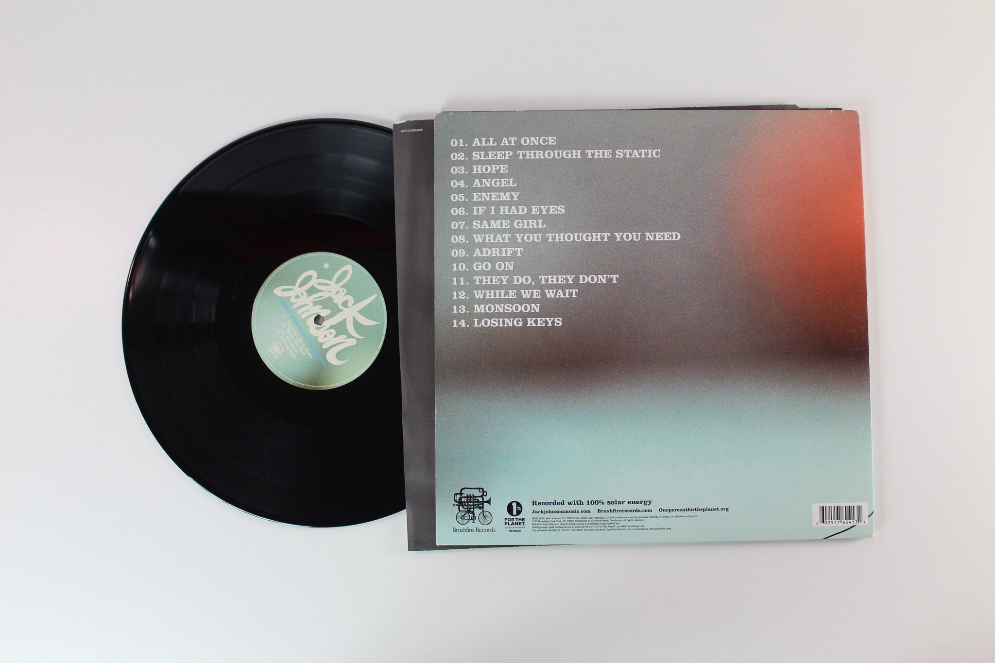 Jack Johnson - Sleep Through The Static on Brushfire