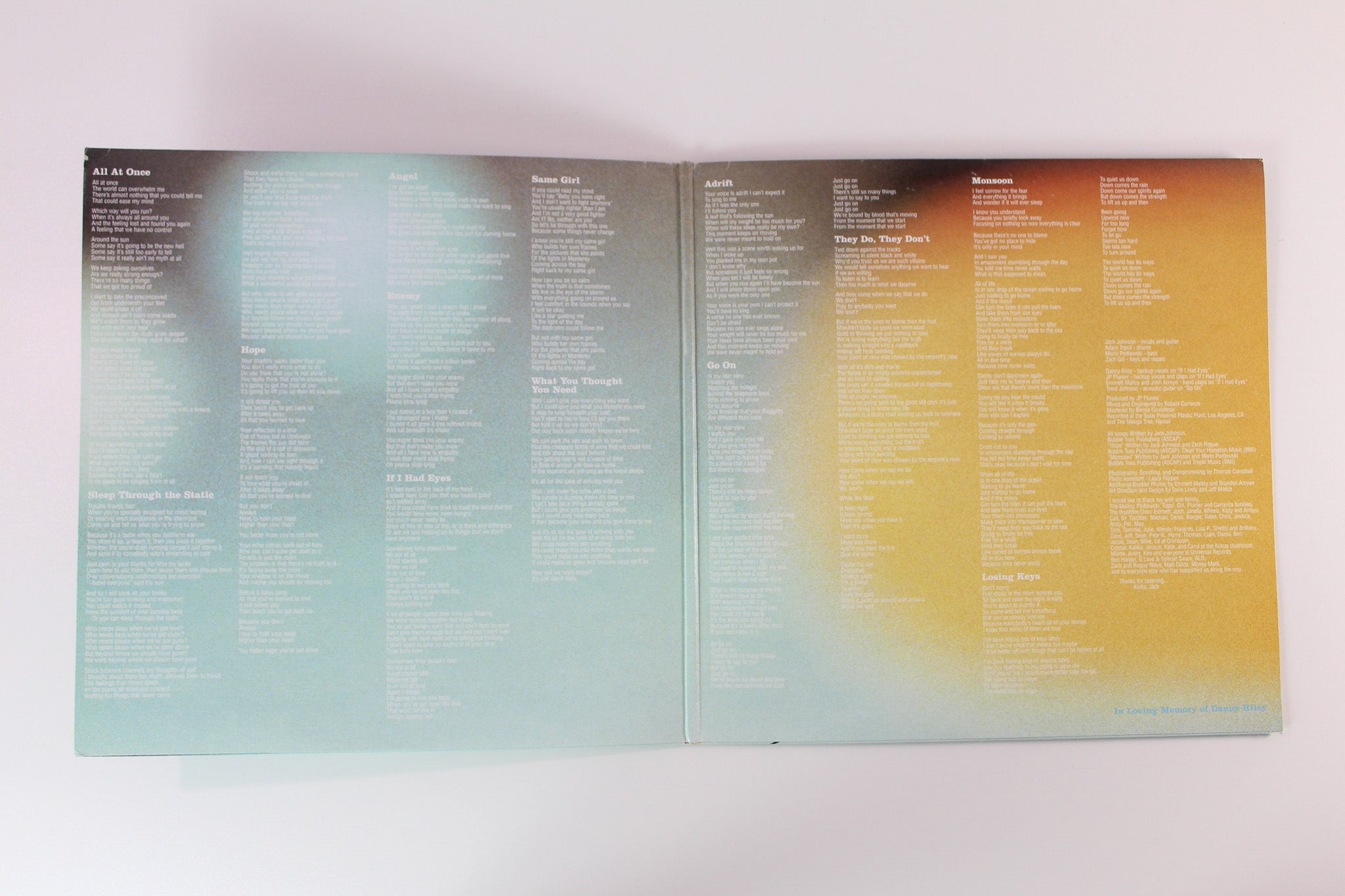 Jack Johnson - Sleep Through The Static on Brushfire