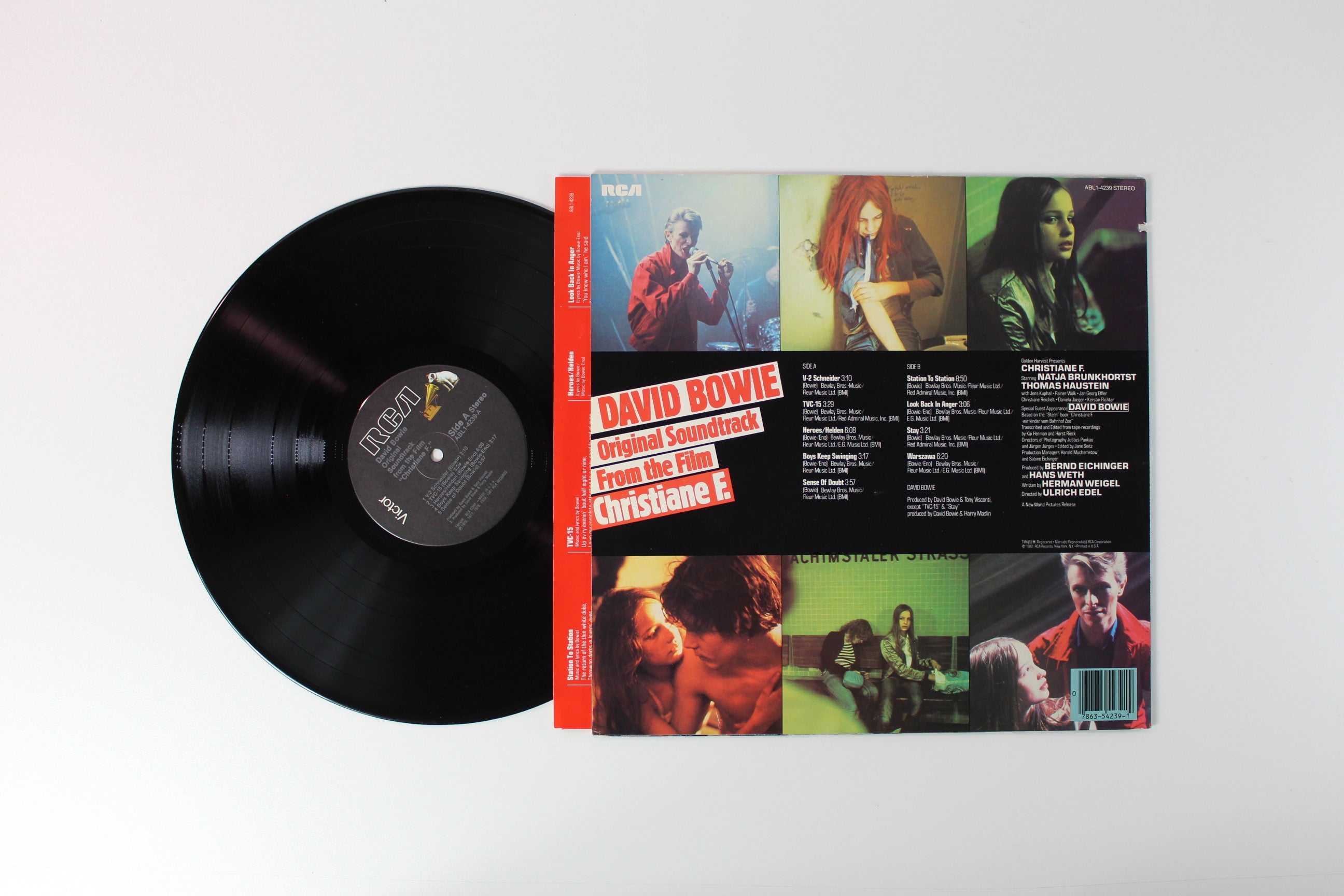 David Bowie - Original Soundtrack From The Film Christiane F. on RCA