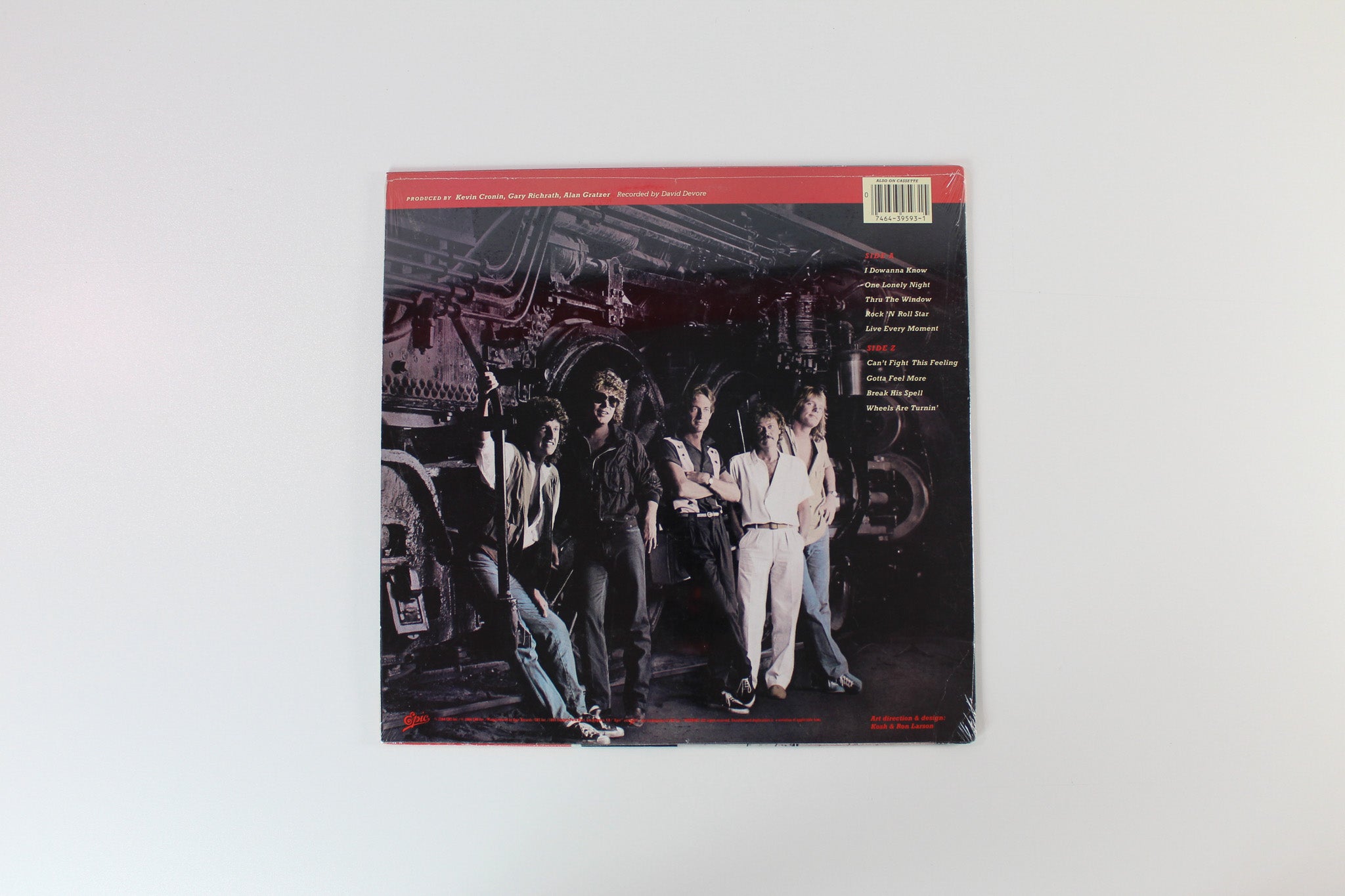 REO Speedwagon - Wheels Are Turnin' on Epic - Sealed