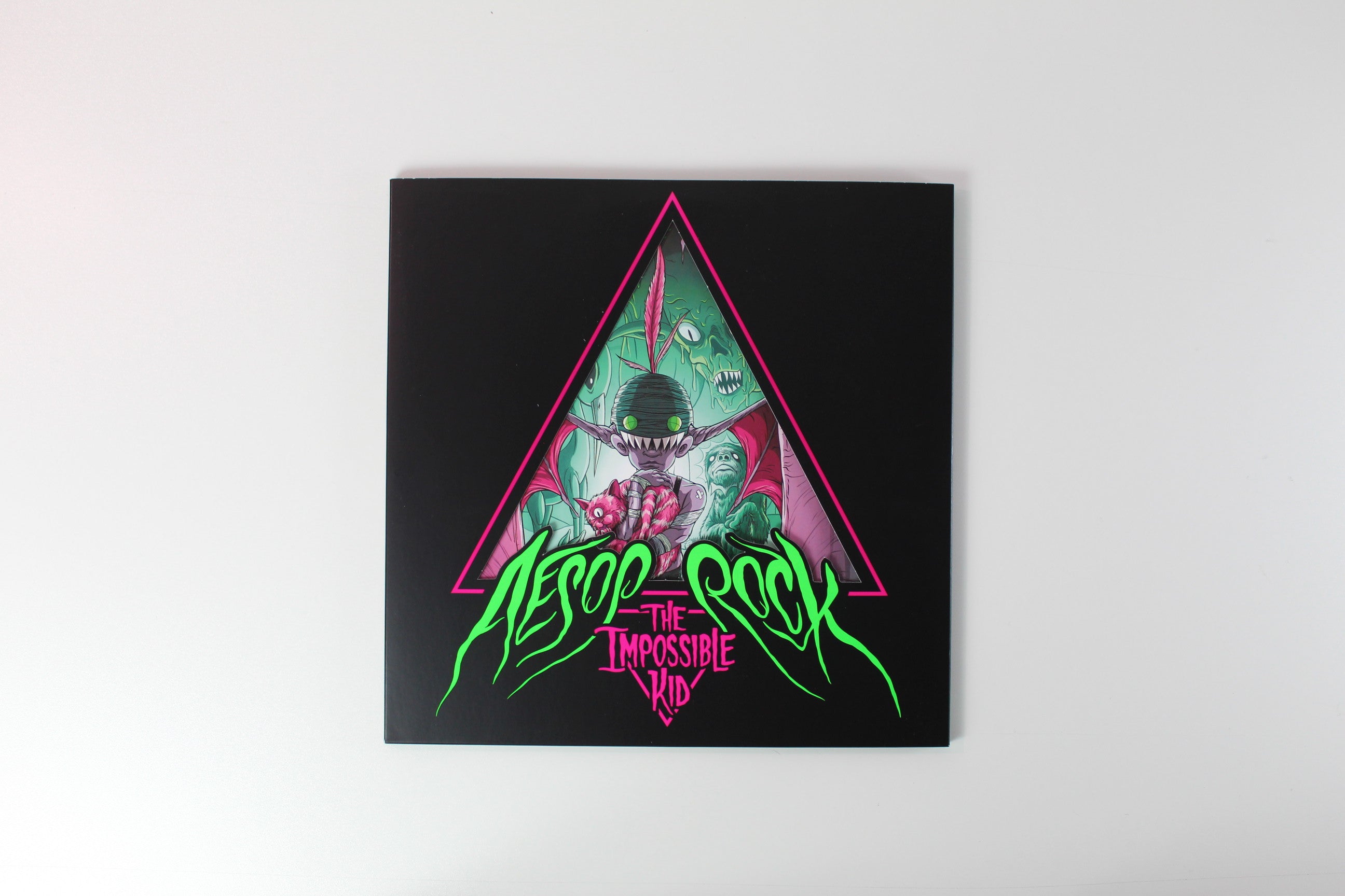 Aesop Rock - The Impossible Kid on Rhymesayers Green / Pink Vinyl