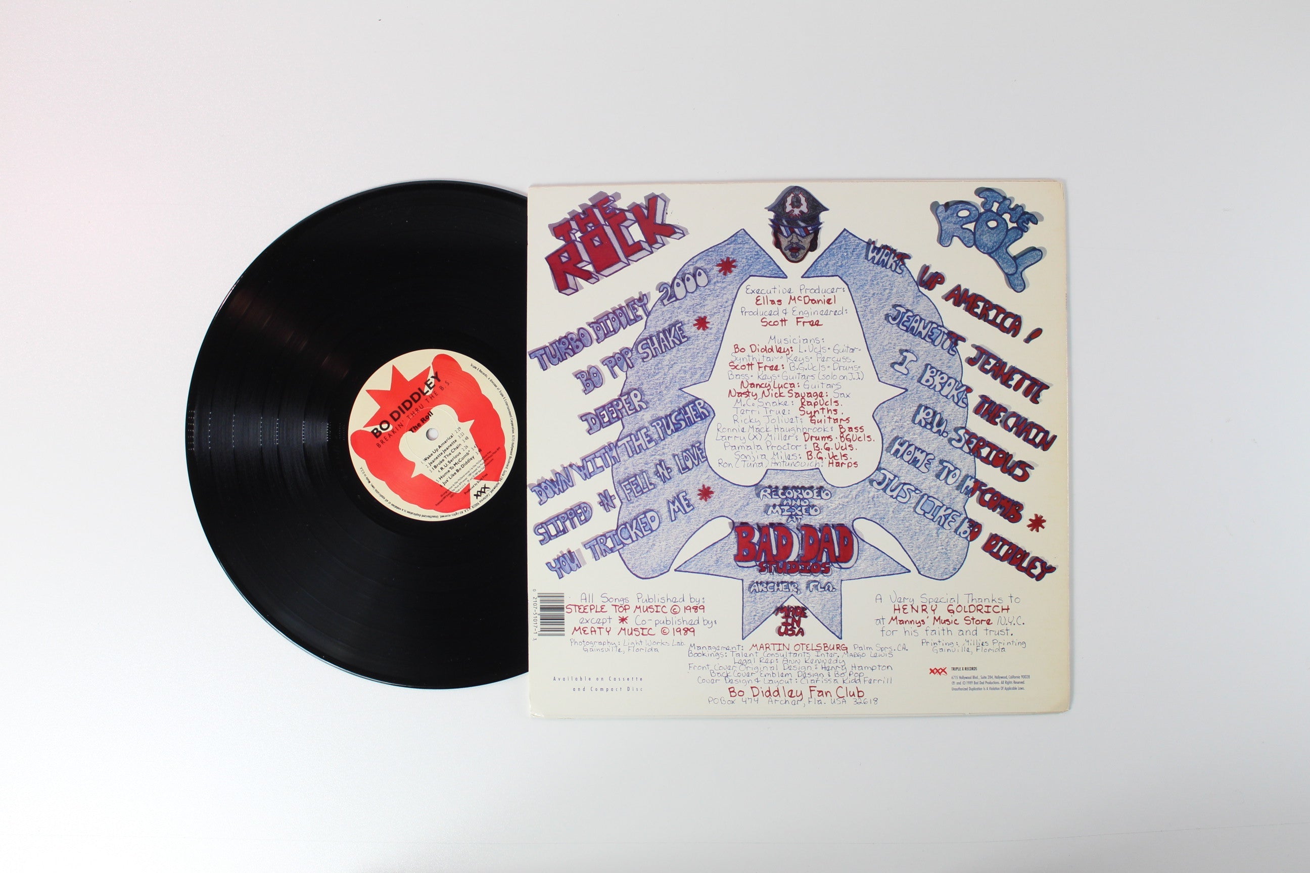 Bo Diddley - Breakin' Through The B.S. on Triple X Records