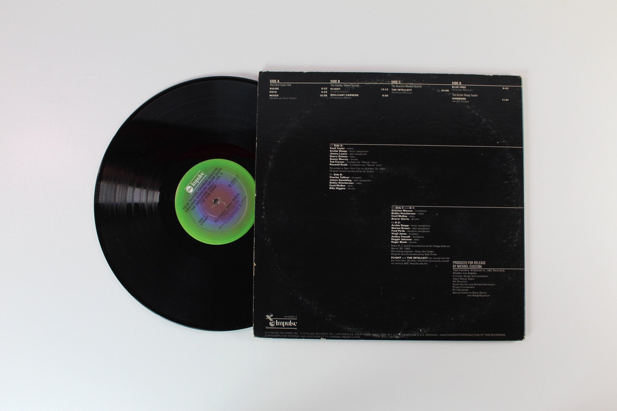 Cecil Taylor / Charles Tolliver / Grachan Moncur / Archie Shepp – The New Breed