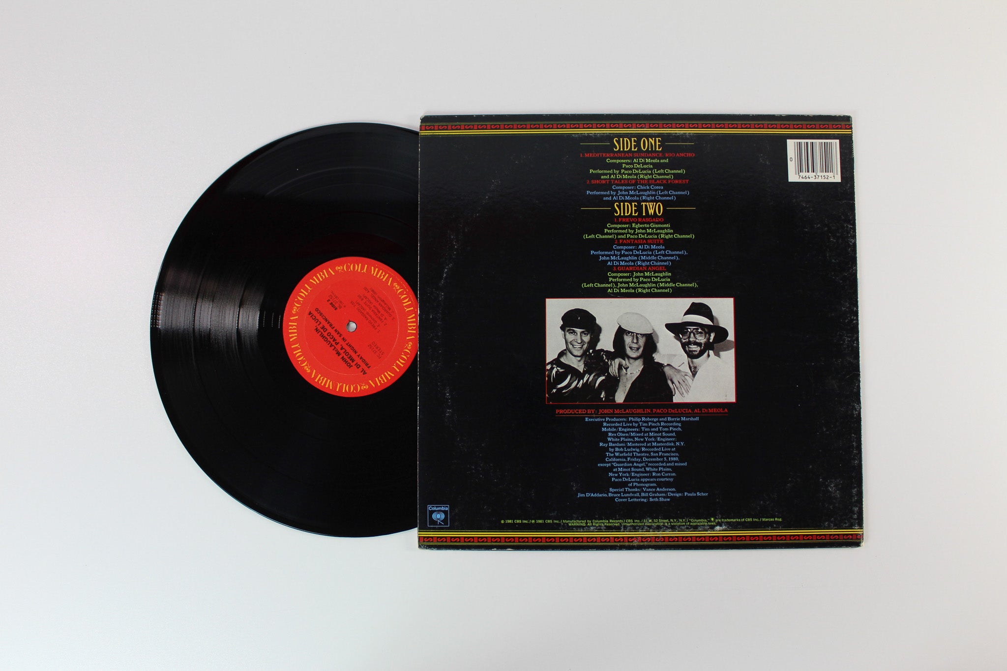 Al Di Meola - Friday Night In San Francisco on Columbia