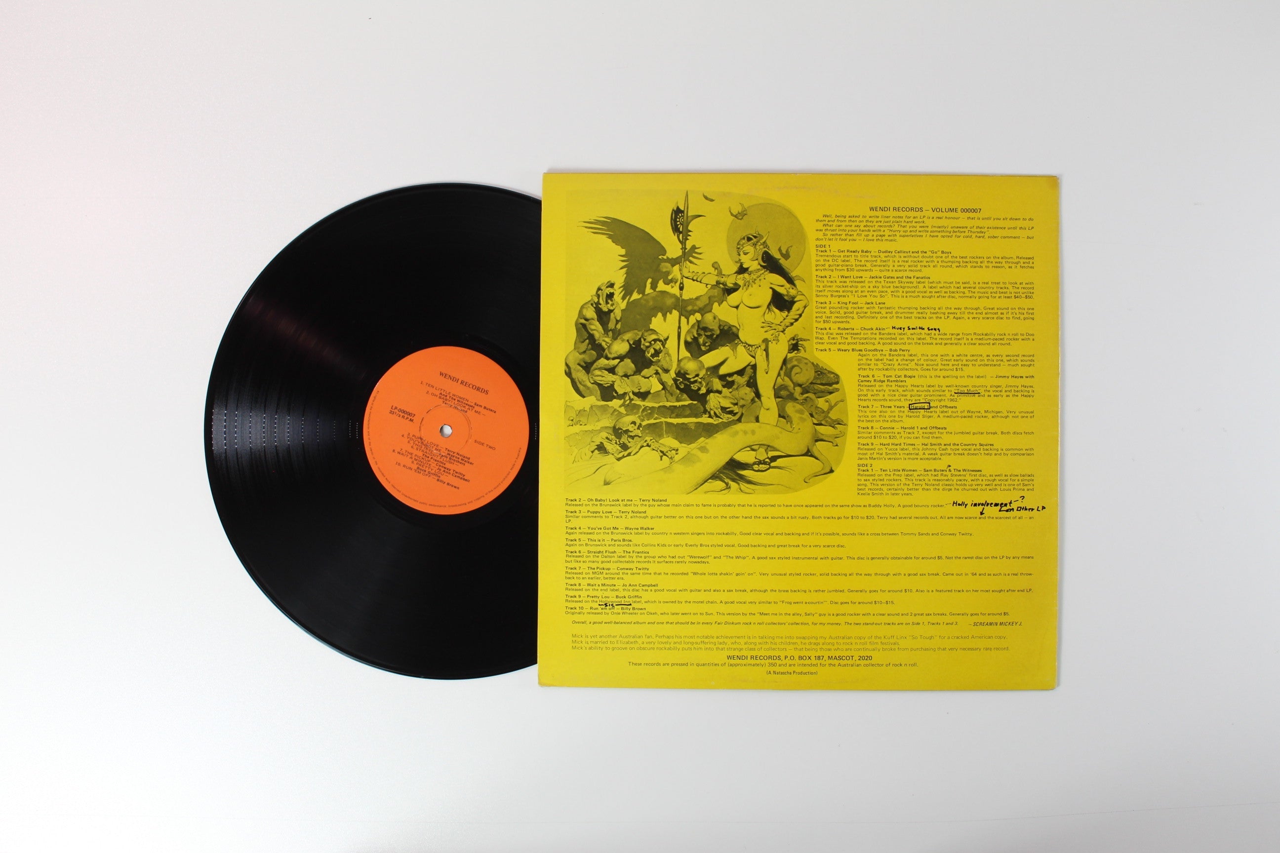 Various - Run 'Em Off on Wendi Records