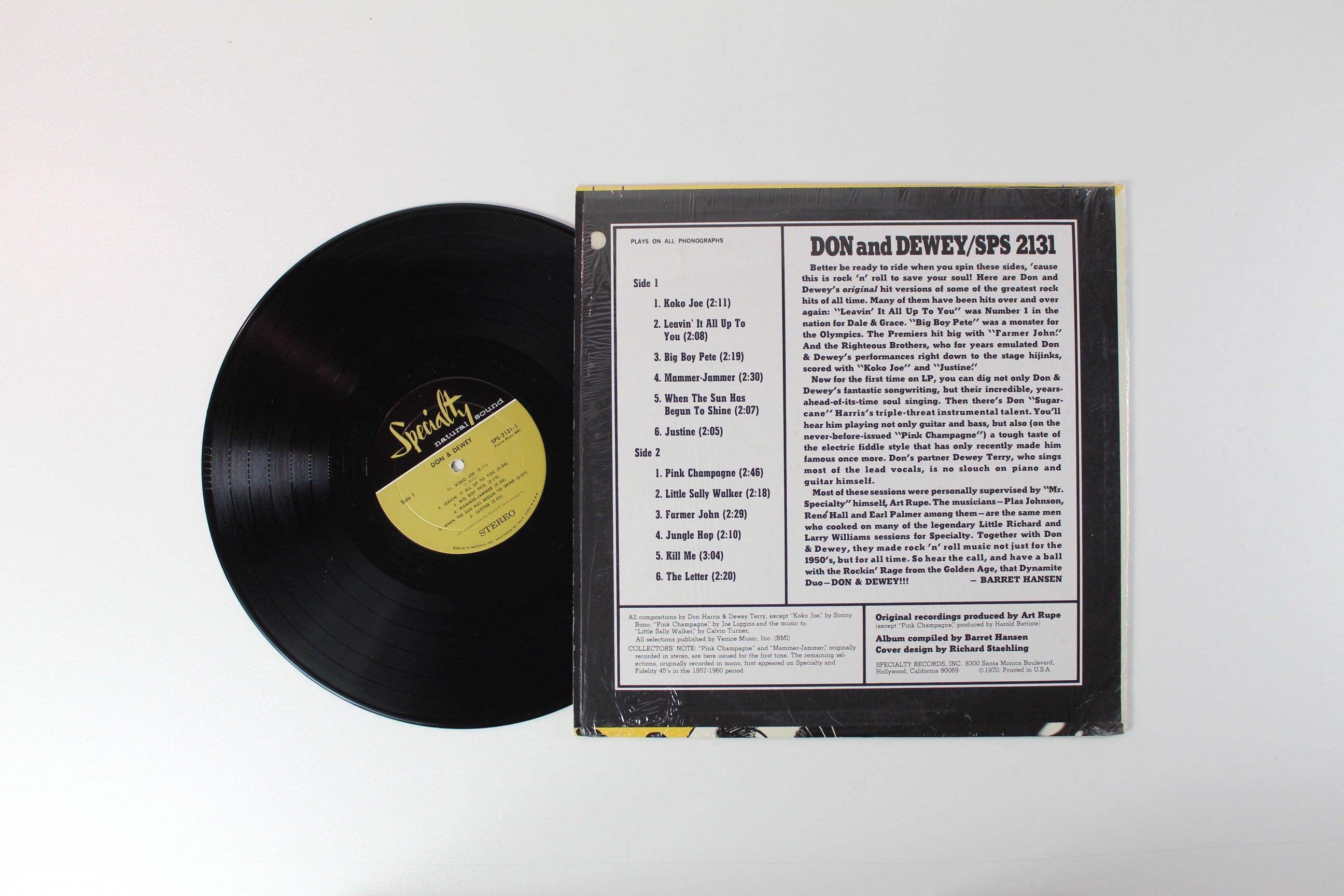 Don & Dewey - They're Rockin' 'Til Midnight, Rollin' 'Til Dawn! on Specialty Reissue