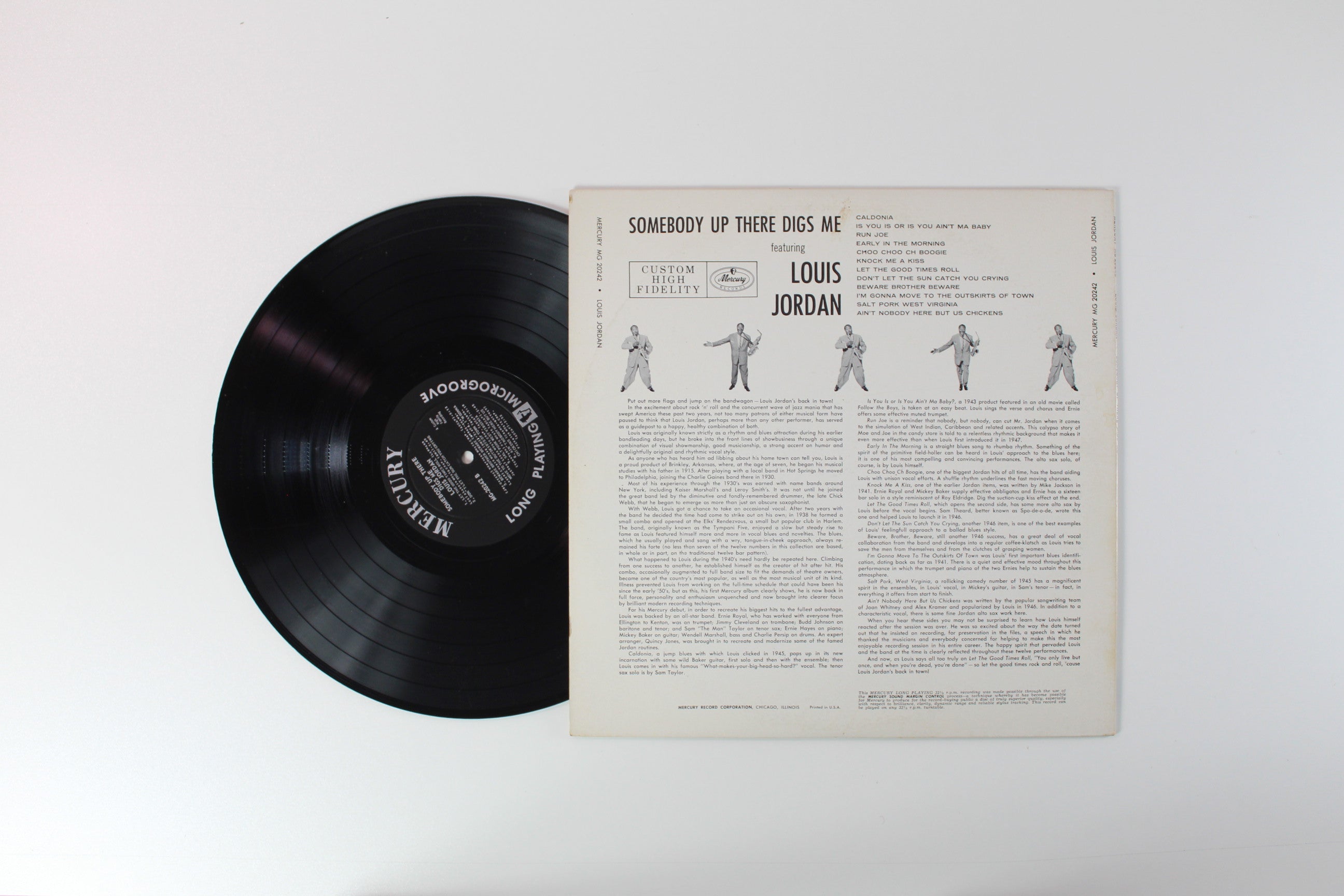 Louis Jordan - Somebody Up There Digs Me on Mercury