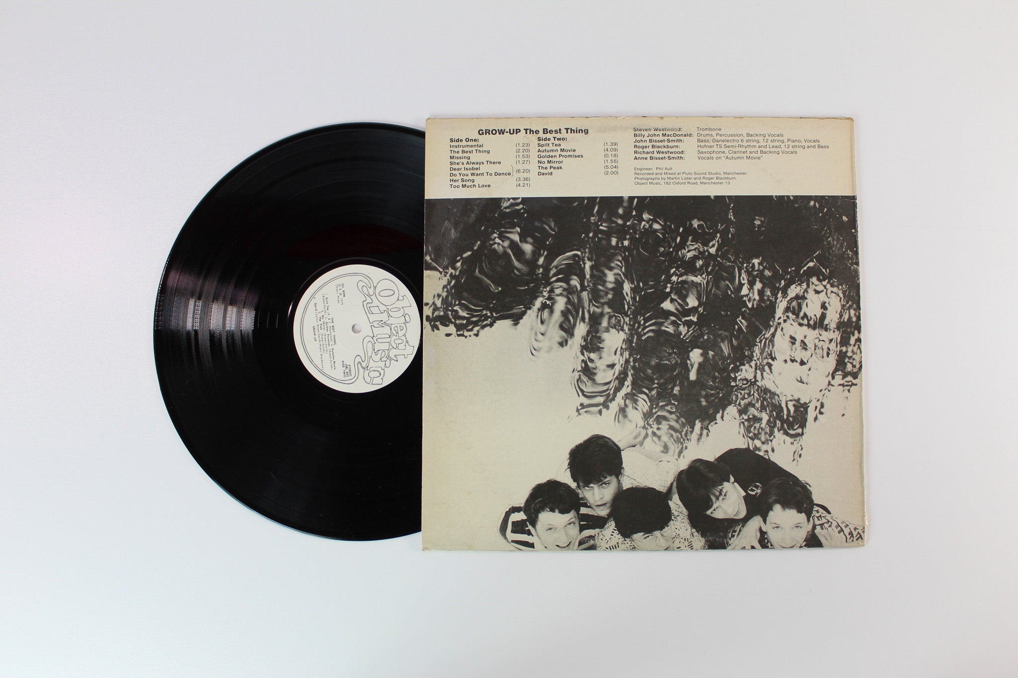 Grow-Up - The Best Thing on Object Music - UK pressing