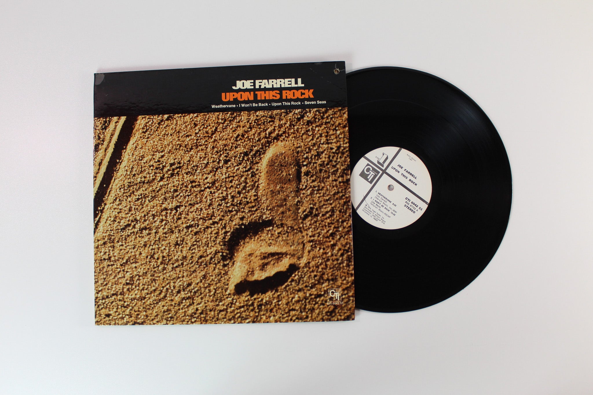 Joe Farrell - Upon This Rock on CTI Records - Promo
