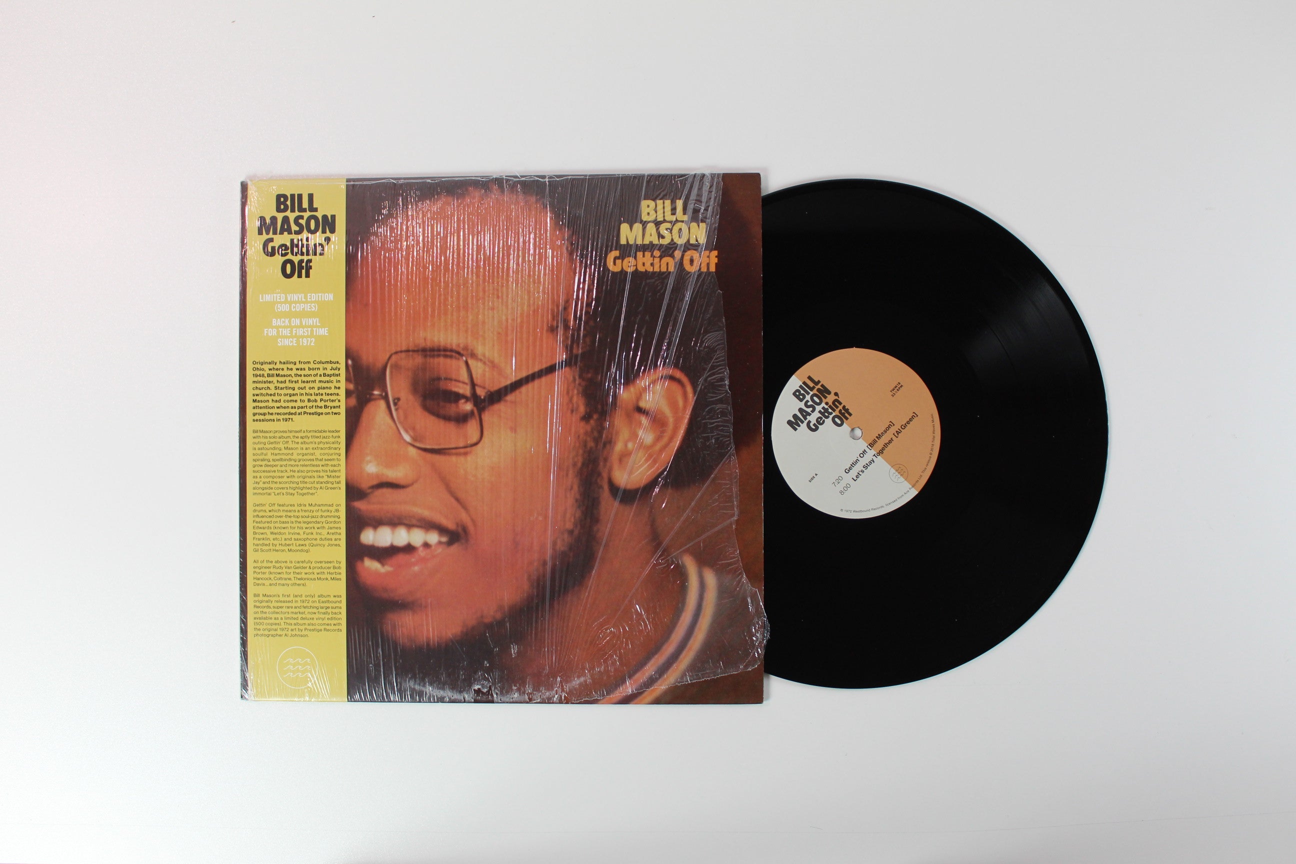 Bill Mason - Gettin' Off on Tidal Waves Music Ltd Reissue