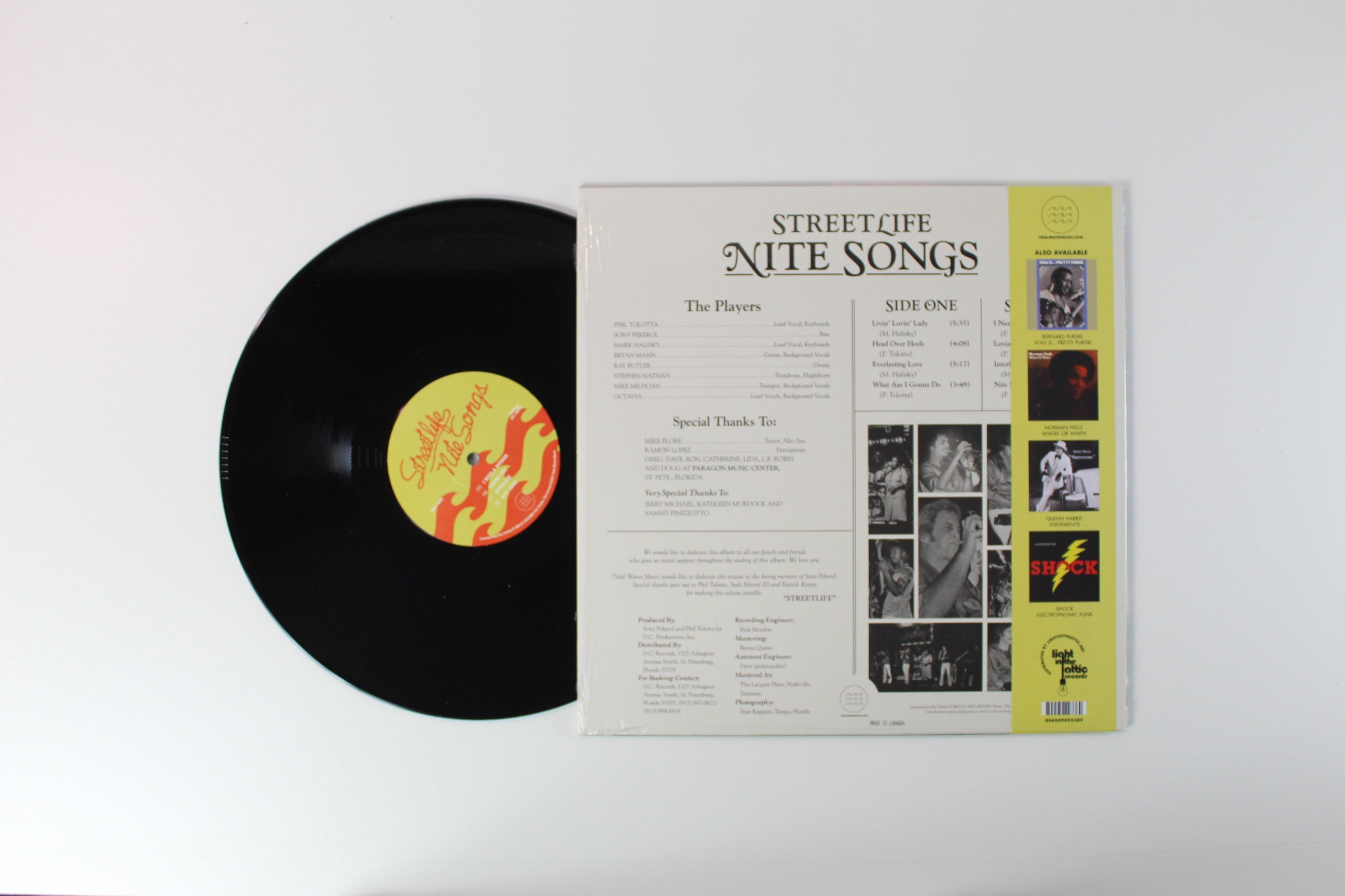 Streetlife - Nite Songs on Tidal Waves Music Reissue