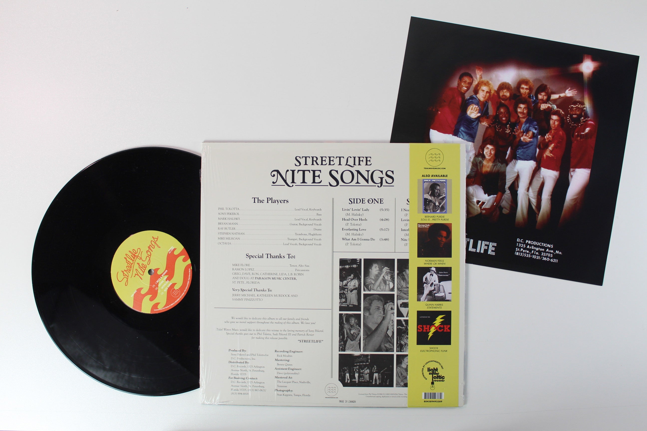 Streetlife - Nite Songs on Tidal Waves Music Reissue