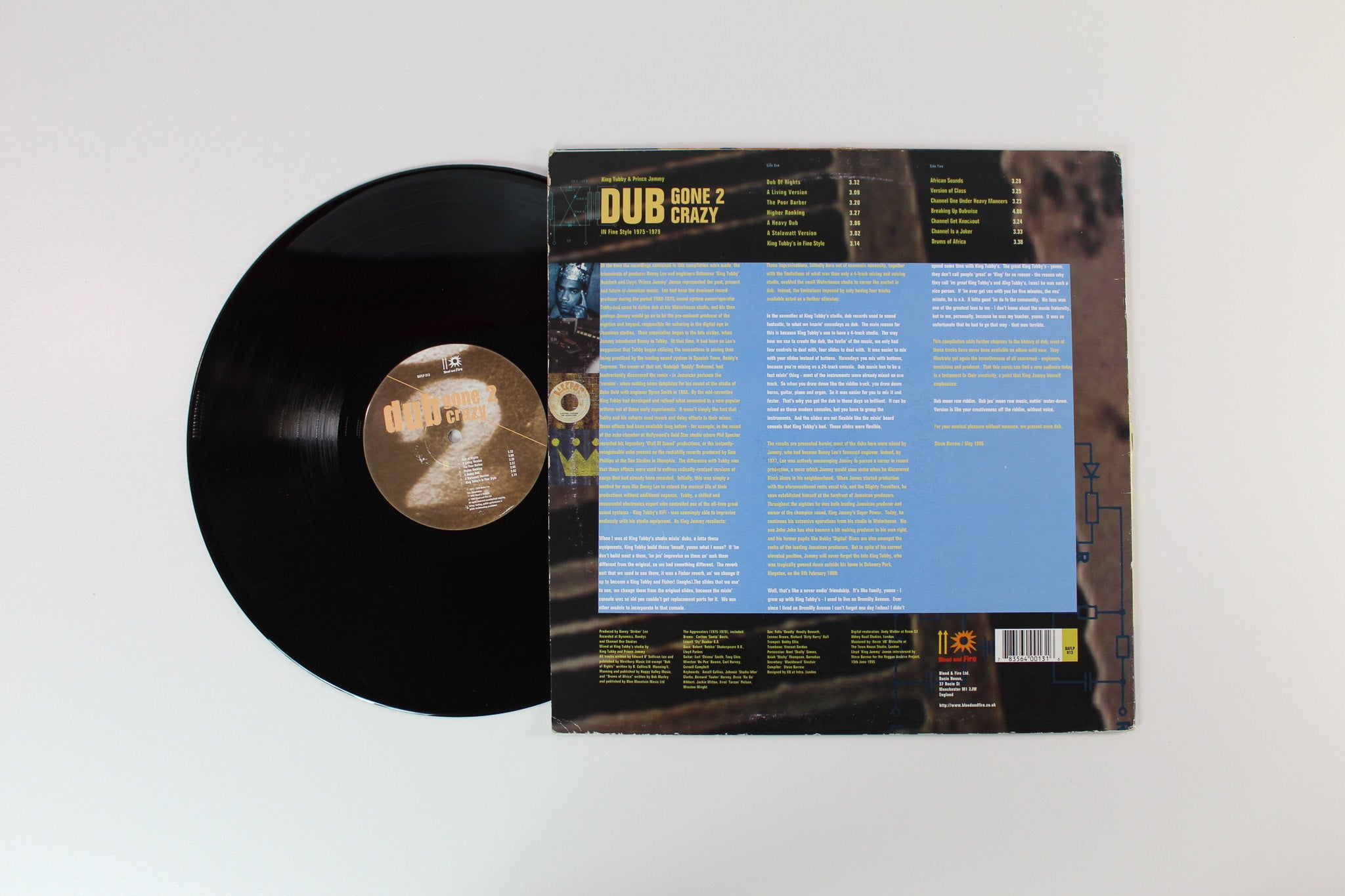 King Tubby - Dub Gone 2 Crazy: In Fine Style 1975-1979 on Blood & Fire