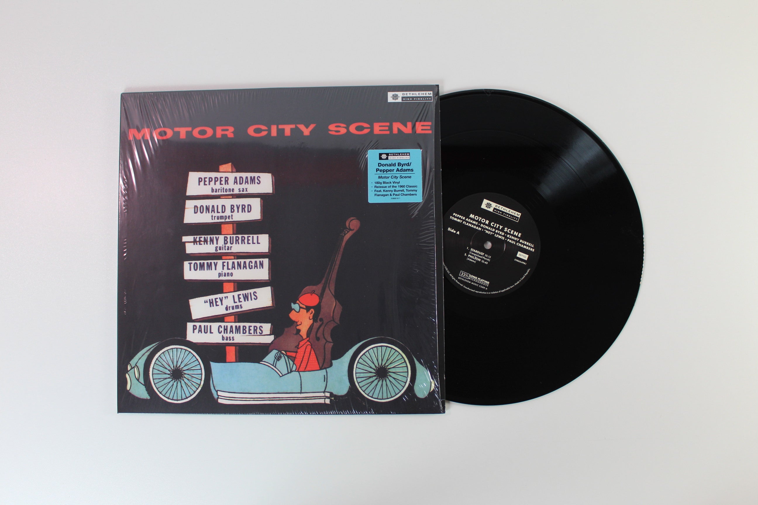 Pepper Adams - Motor City Scene on Bethlehem Records / BMG Reissue