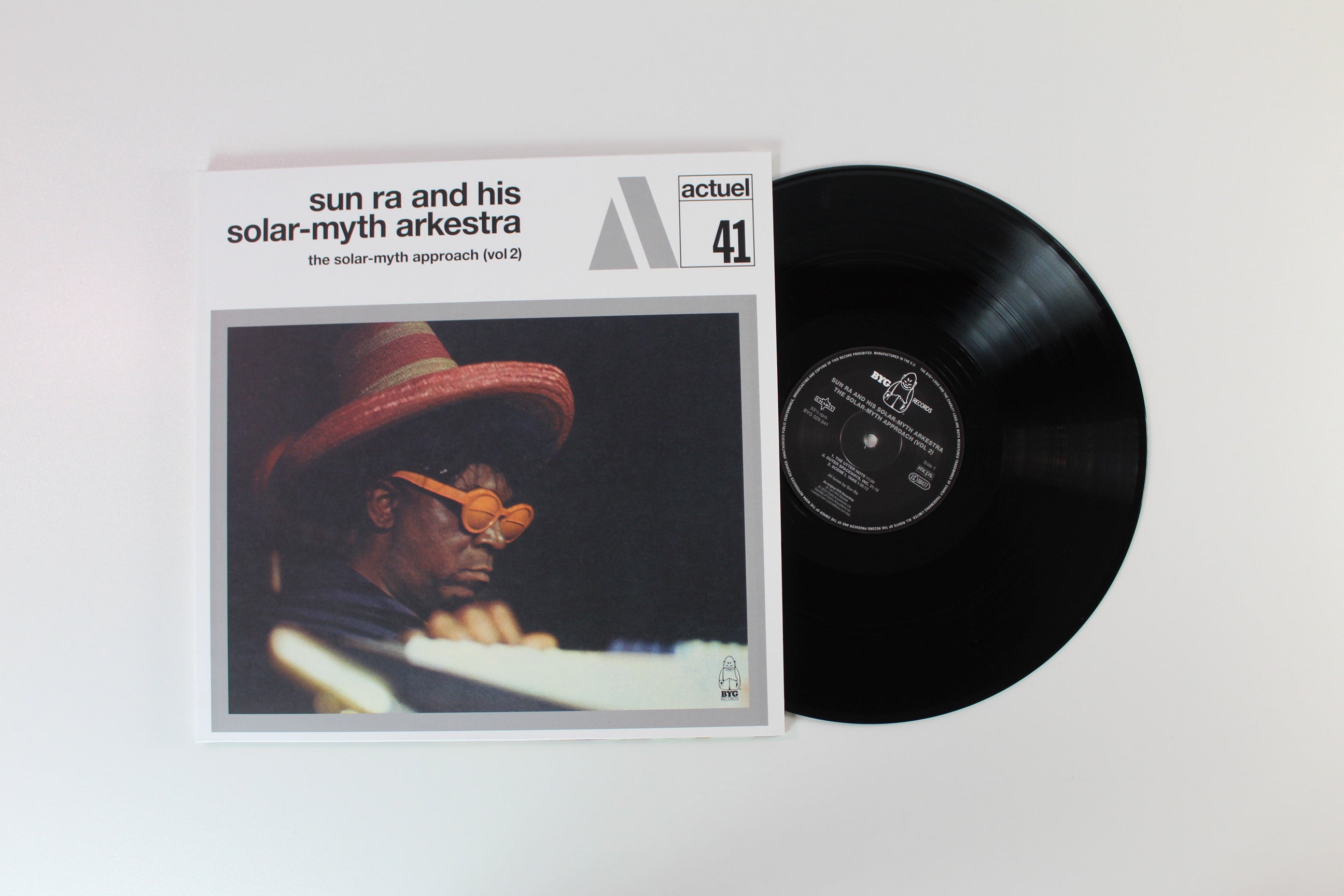 The Sun Ra Arkestra - The Solar-myth Approach (Vol 2) on BYG Records / Charly