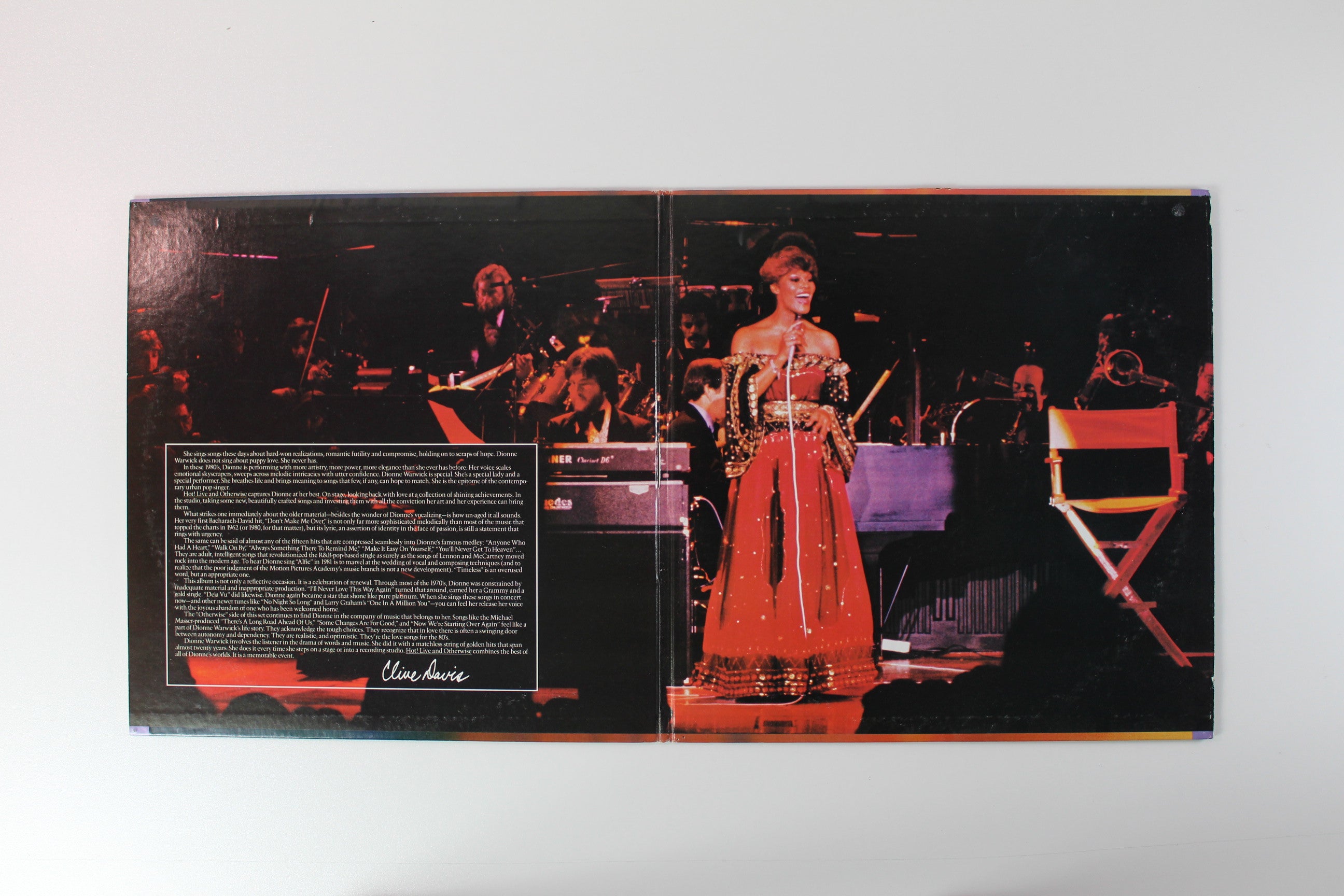 Dionne Warwick - Hot! Live And Otherwise on Mobile Fidelity Sound Lab Reissue