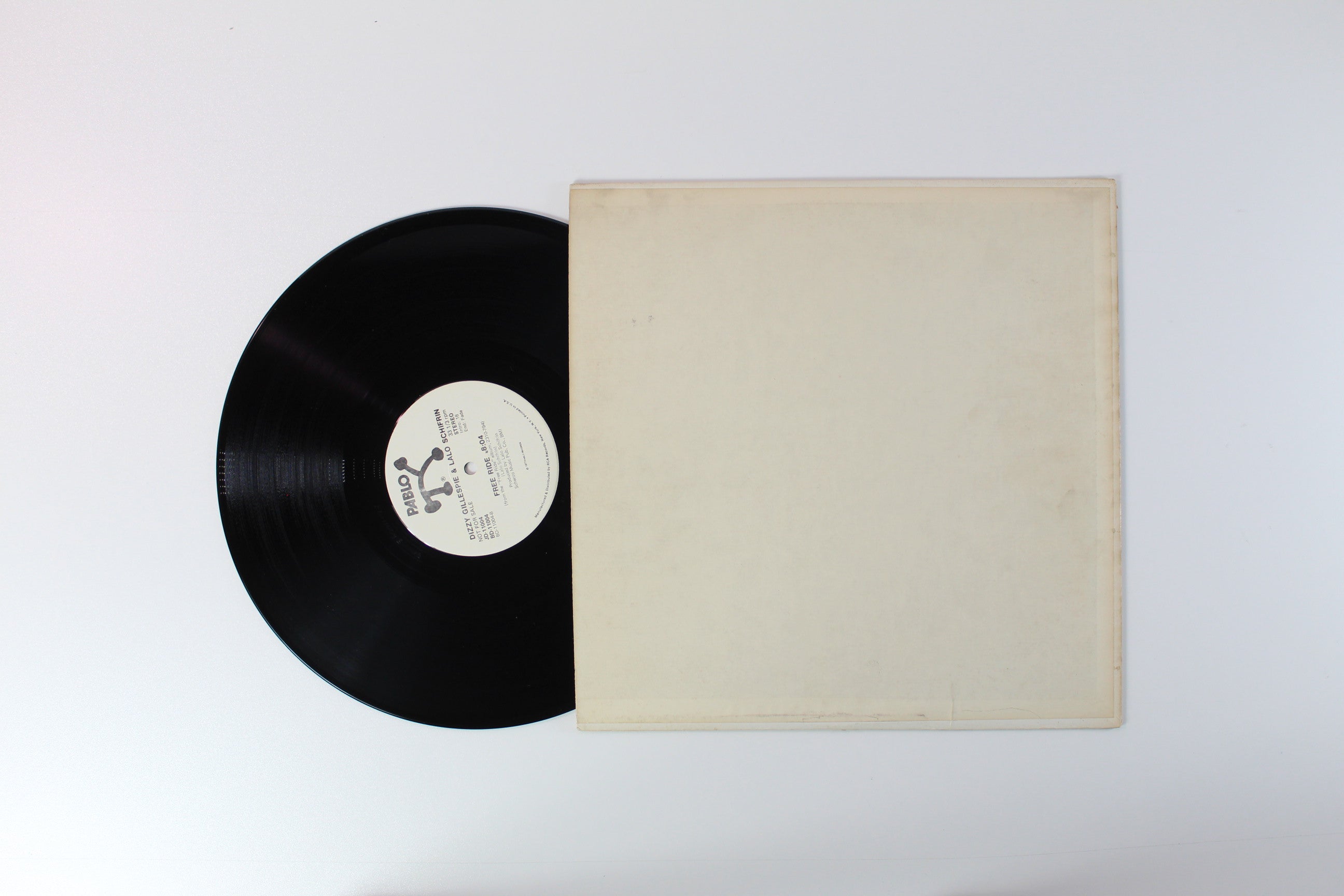 Dizzy Gillespie / Lalo Schifrin - Unicorn on Pablo Promo 12" Single