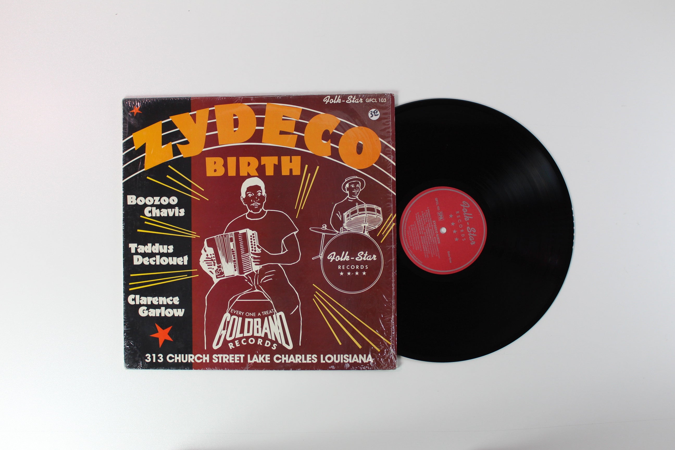 Boozoo Chavis, Thaddeus Declouet, Clarence Garlow - Zydeco Birth on Folk Star