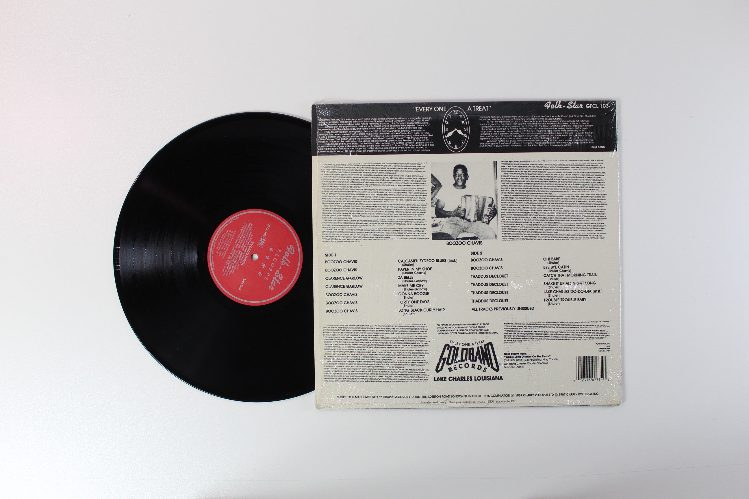 Boozoo Chavis, Thaddeus Declouet, Clarence Garlow - Zydeco Birth on Folk Star