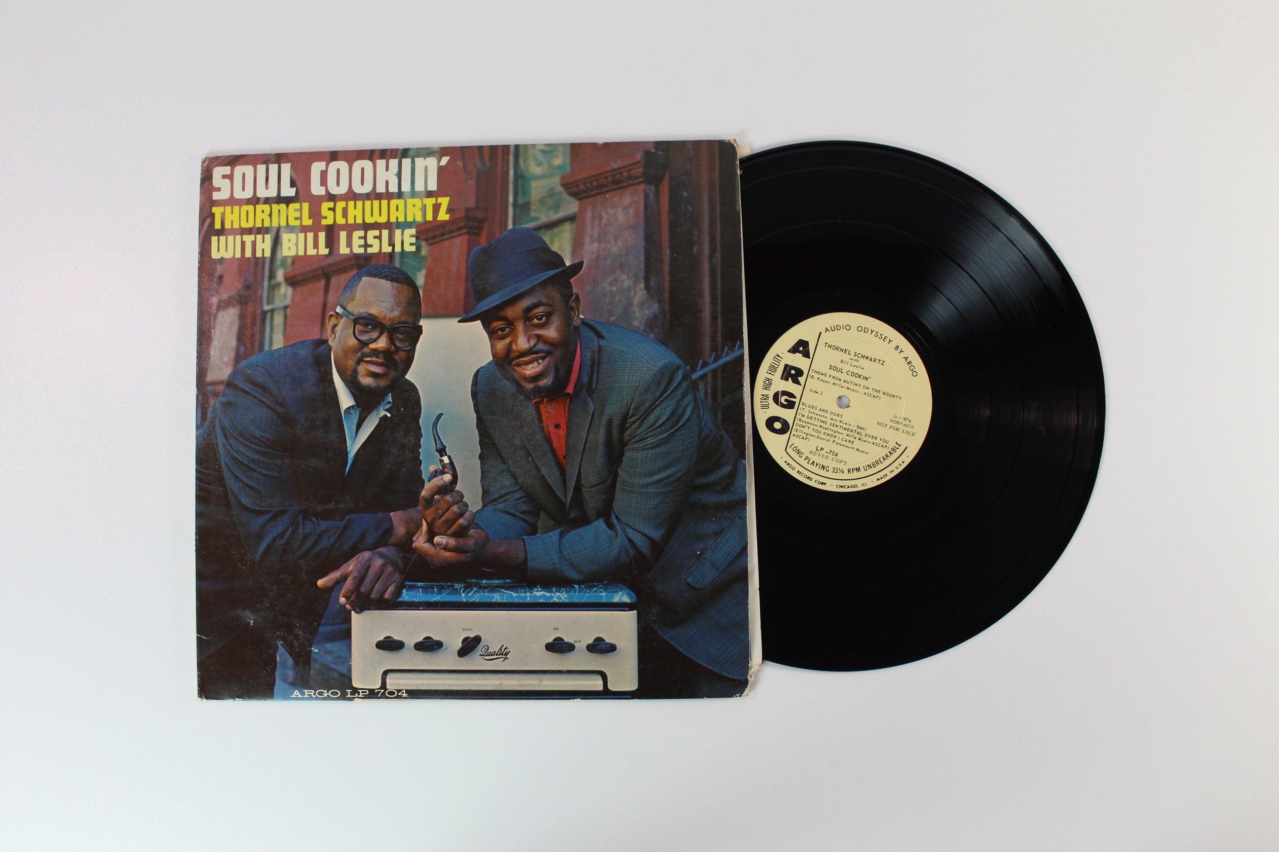 Thornel Schwartz - Soul Cookin' on Argo - Promo Mono
