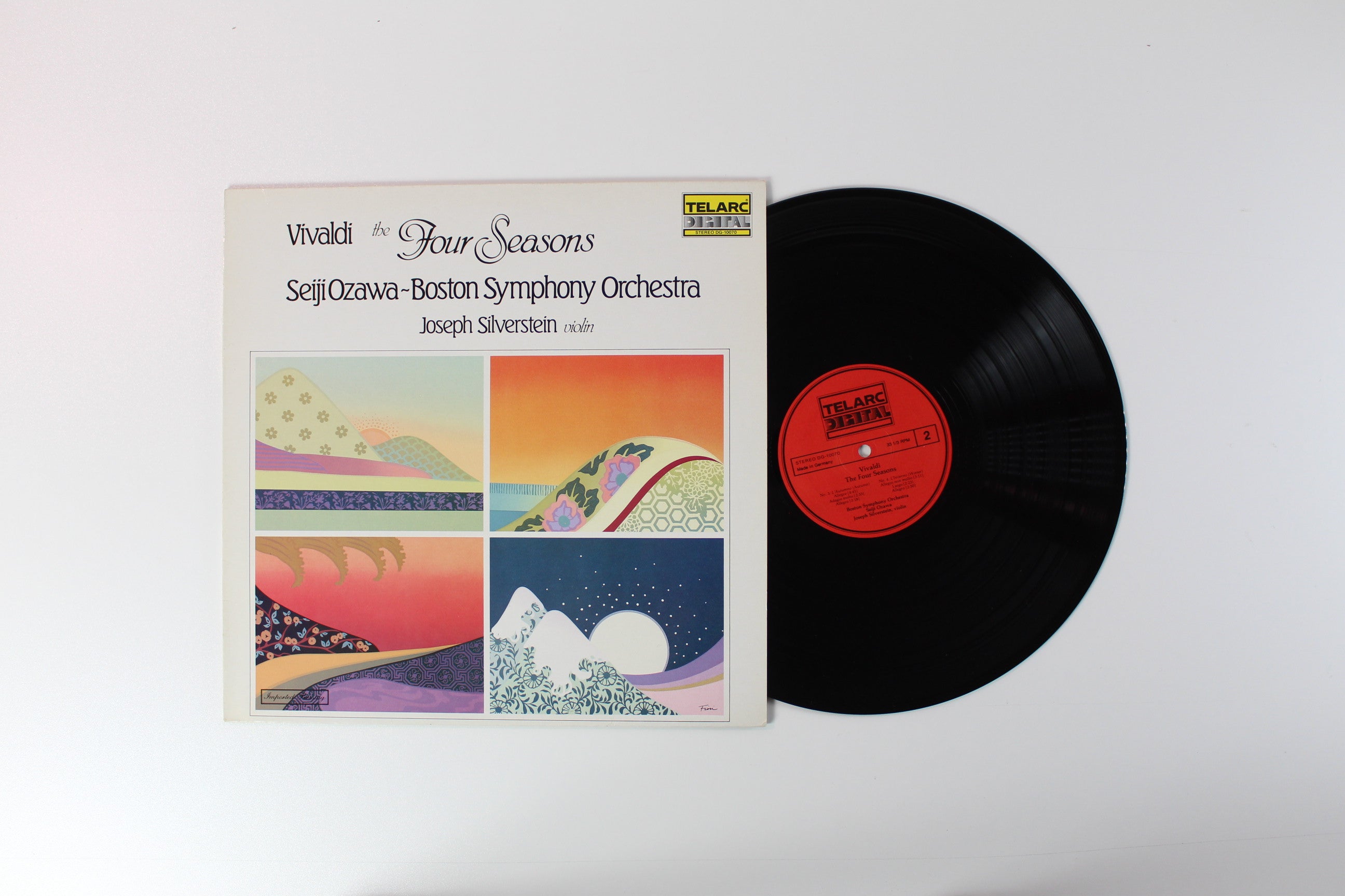 Antonio Vivaldi, Seiji Ozawa, Boston Symphony Orchestra, Joseph Silverstein - The Four Seasons on Telarc Digital